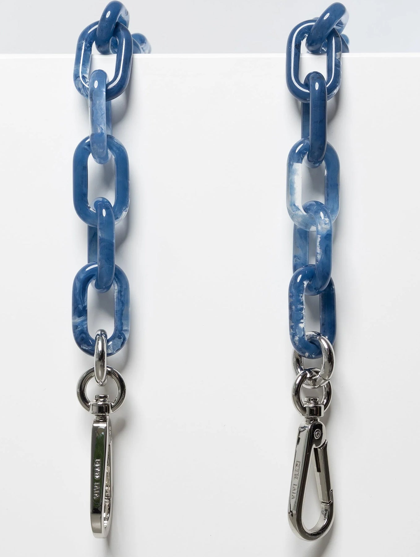 Strap Acrylic Chain - Ocean Blue | Short