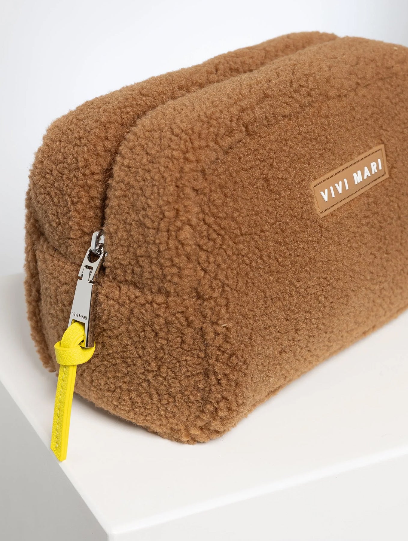 Teddy Kosmetiktasche Small - Caramel