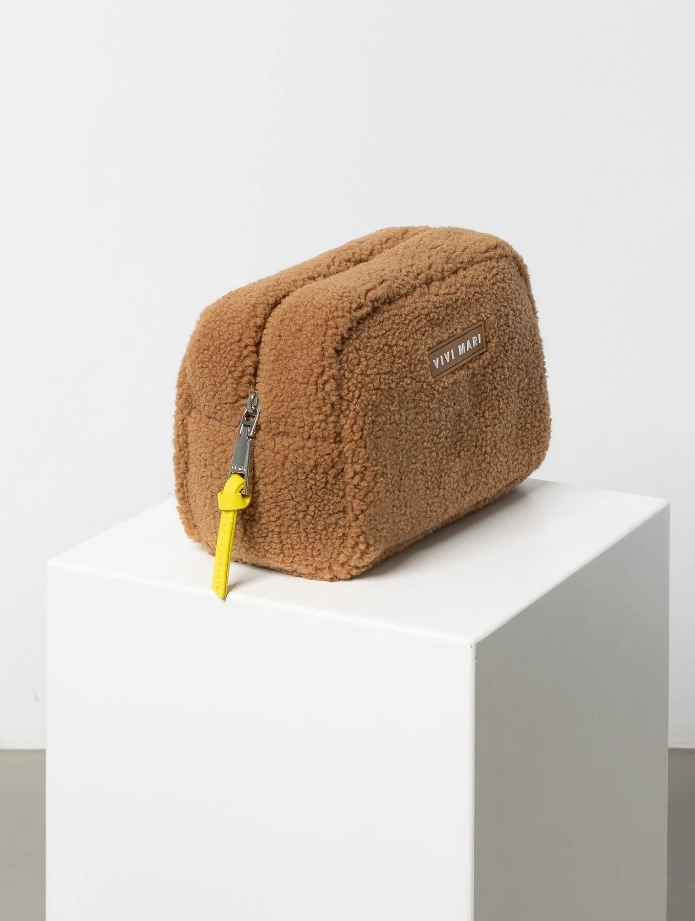 Teddy Kosmetiktasche Small - Caramel