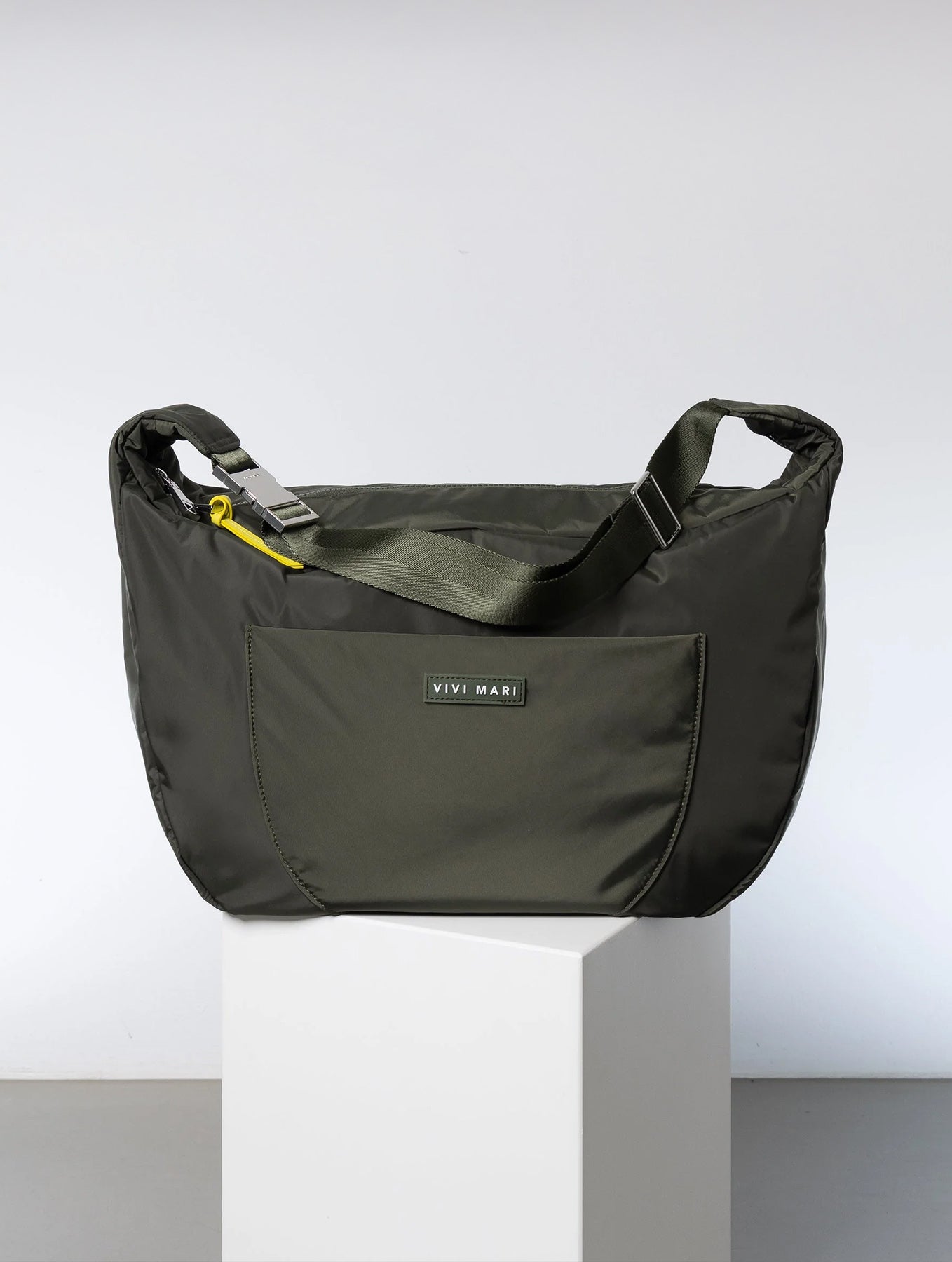 Padded Hip Bag Oversized - Olive