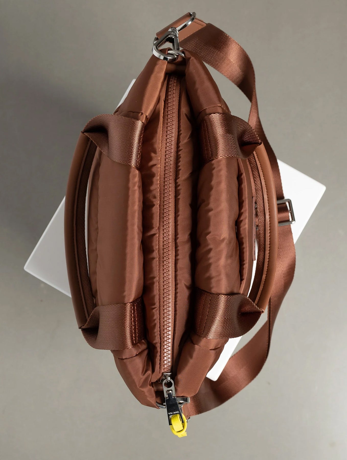 Padded Tote Bag Small - Tan