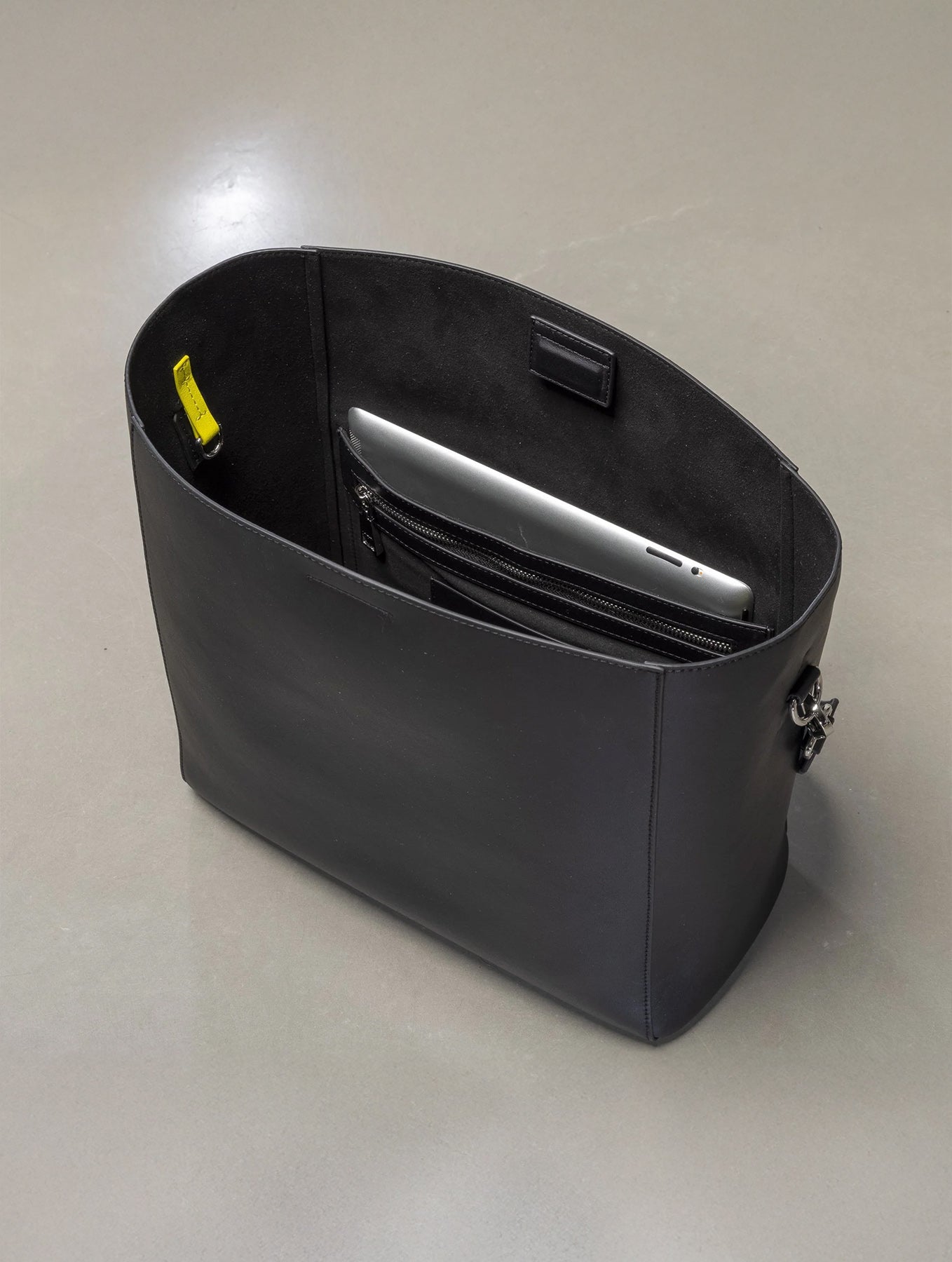 Tote Bag + Strap Basic Classic - Black