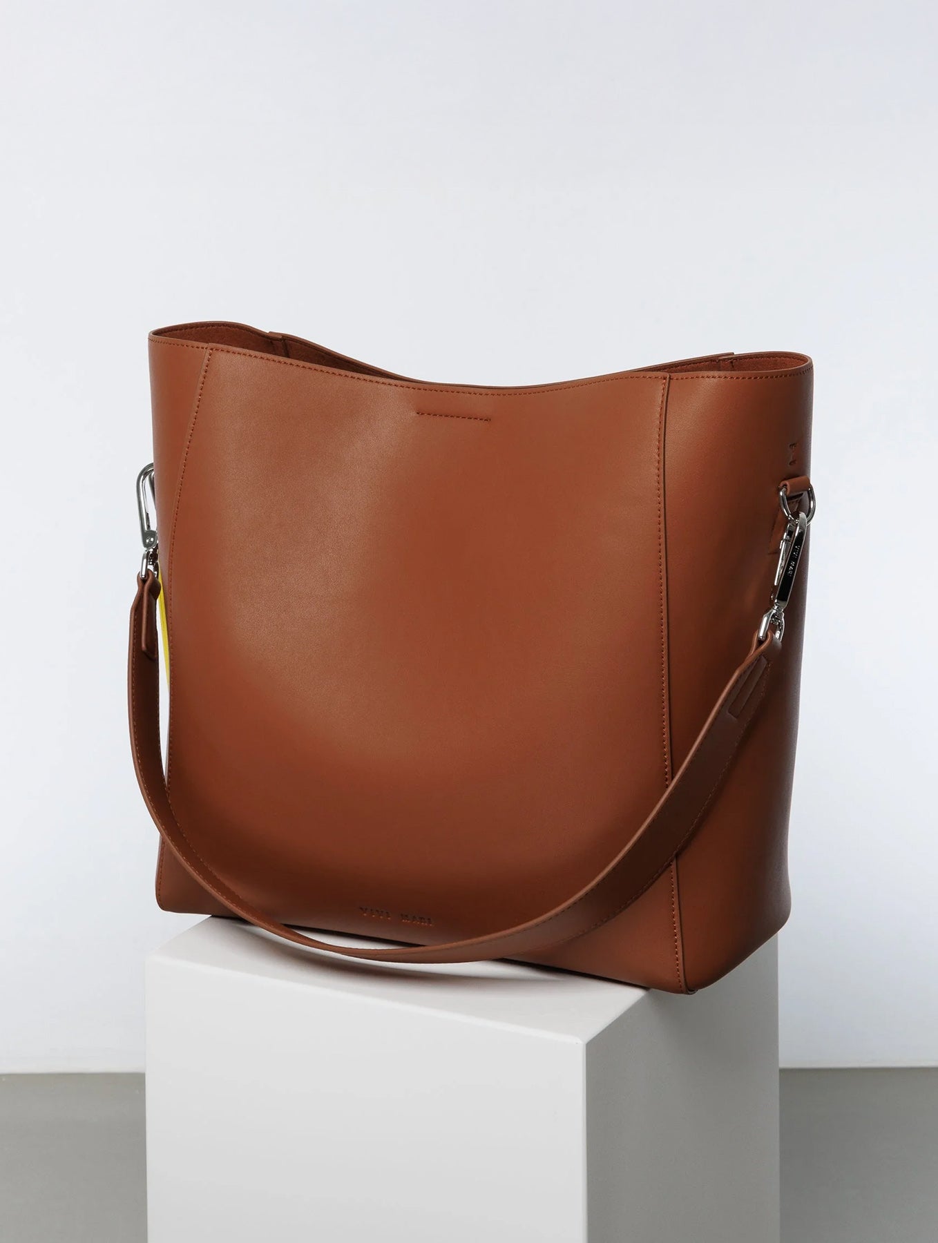 Tote Bag + Strap Basic Classic - Tan