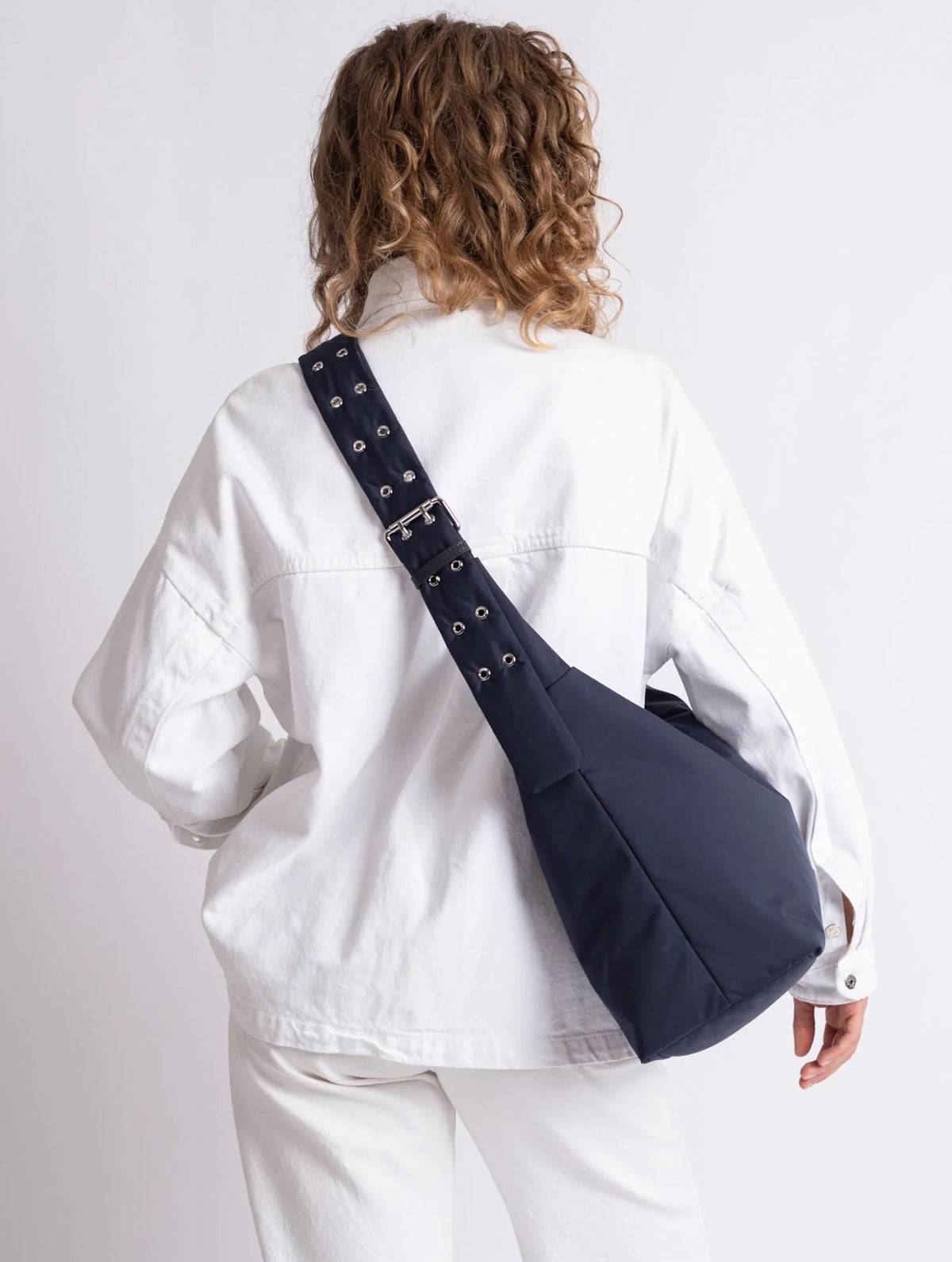 Buckle Bag Medium - Navy