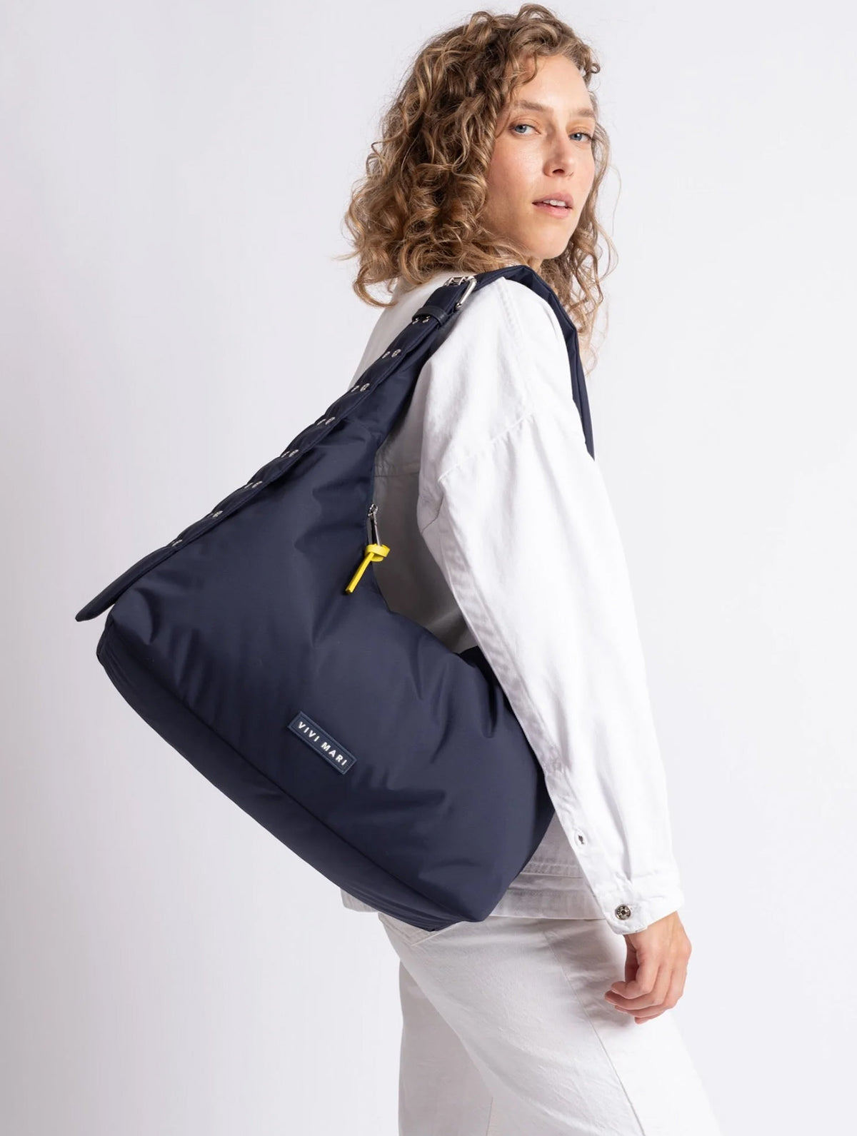Buckle Bag Medium - Navy