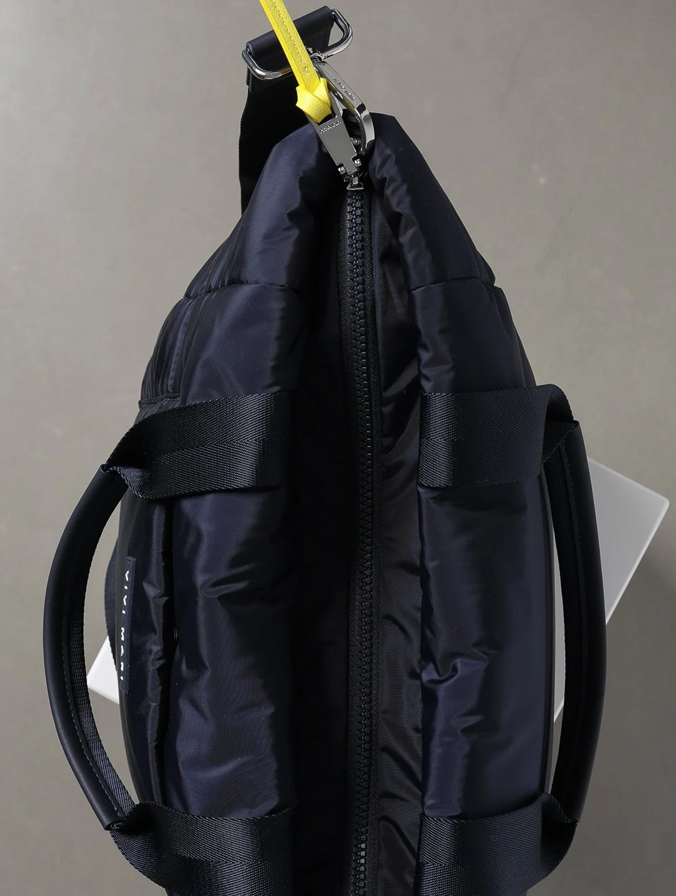 Padded Tote Bag Medium - Navy