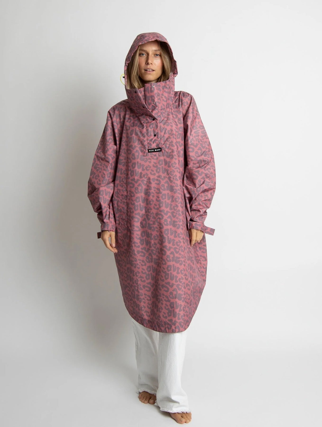 Raincoat - Leo Splashes Ash Plum/Light Berry