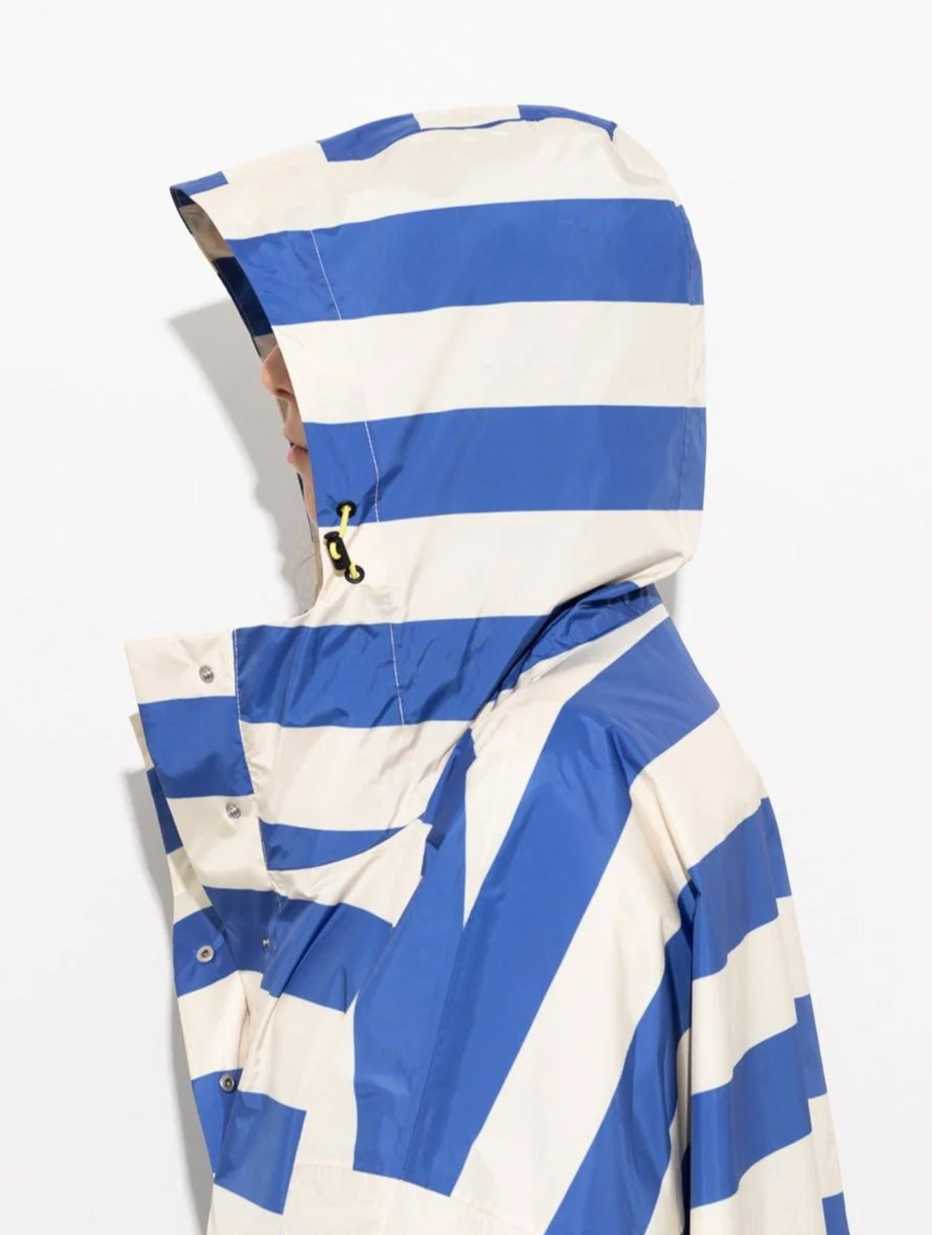 Raincoat - Bold Stripes Blue/Sand