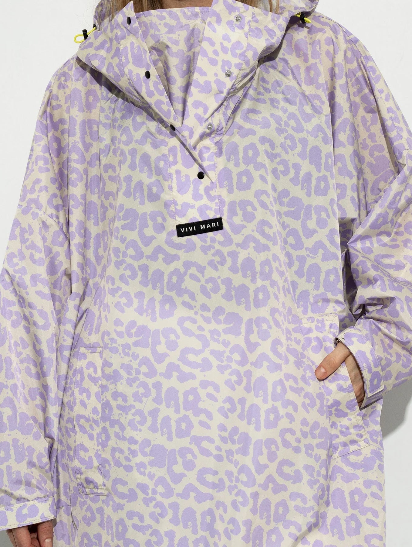 Raincoat - Leo Splashes Lavender/Grey