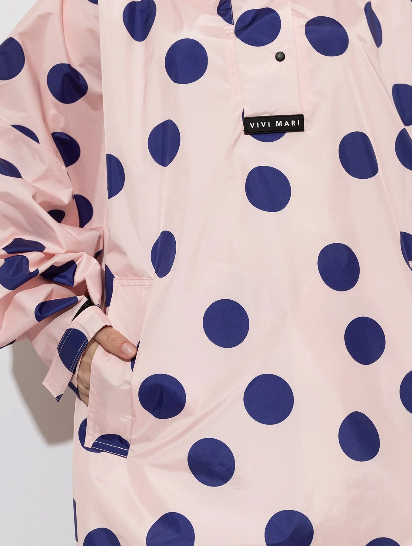 Raincoat - Dots Powder/Blue