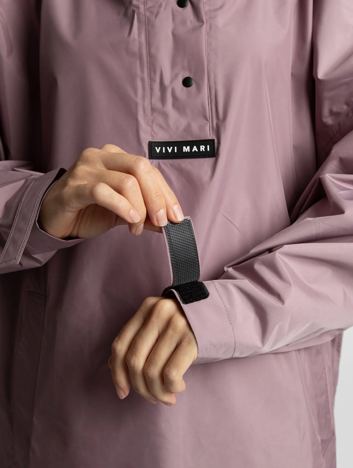 Raincoat - Solid Ash Plum
