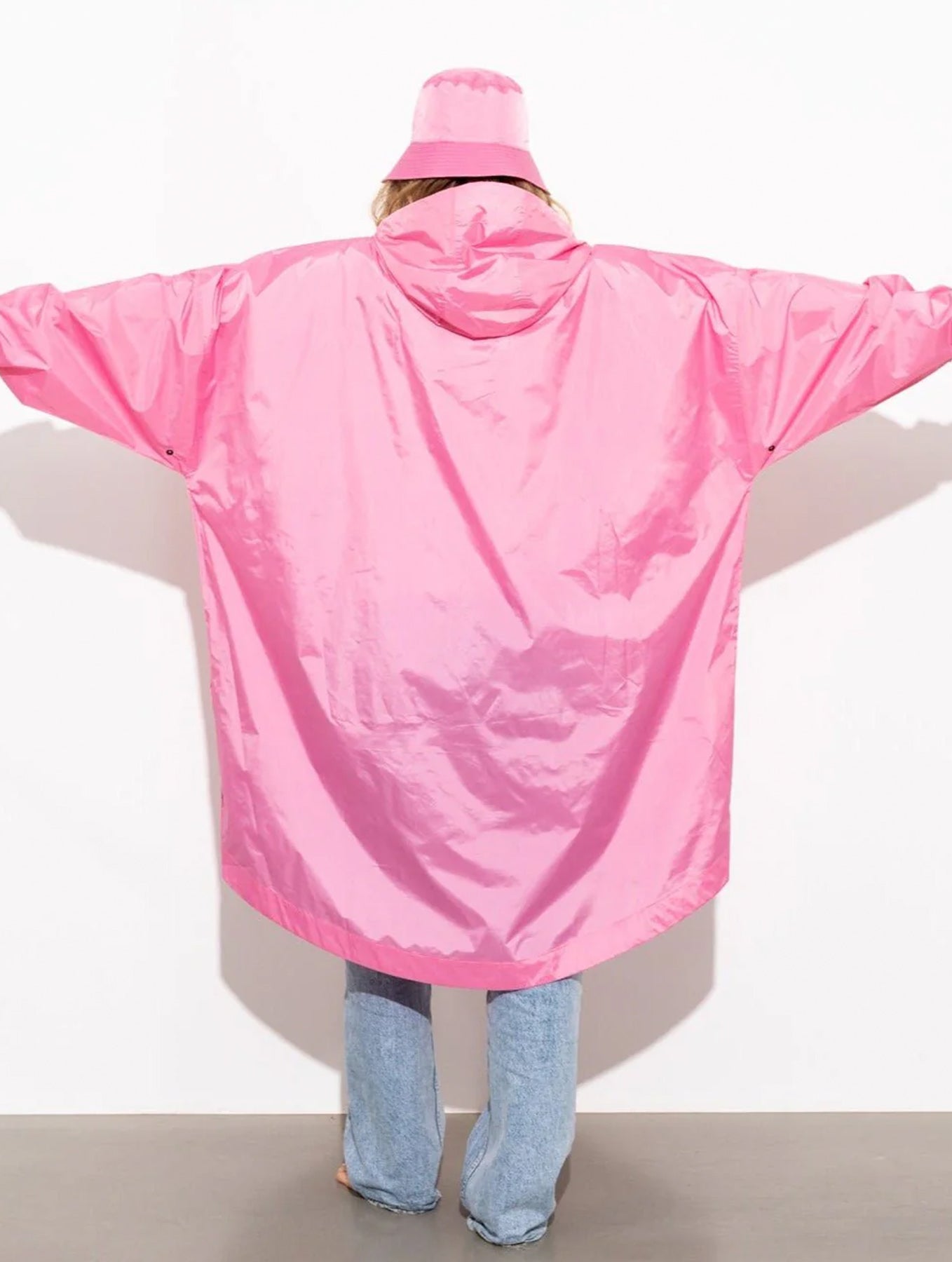 Raincoat - Solid Soft Pink