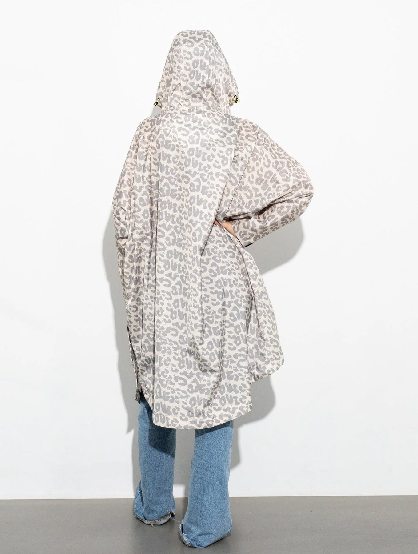 Raincoat - Leo Splashes Grey/Sand