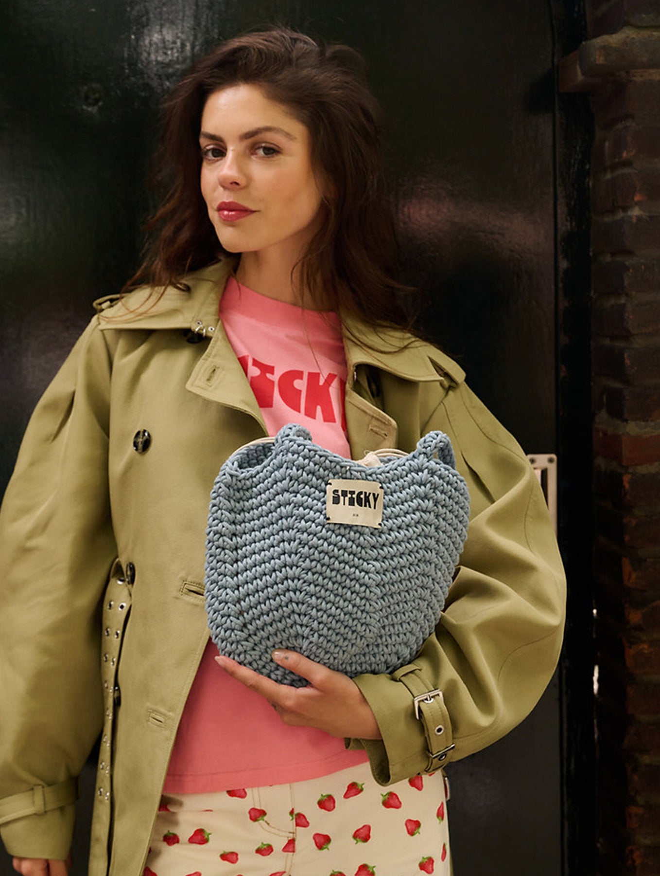 Crochet Bag - Sky