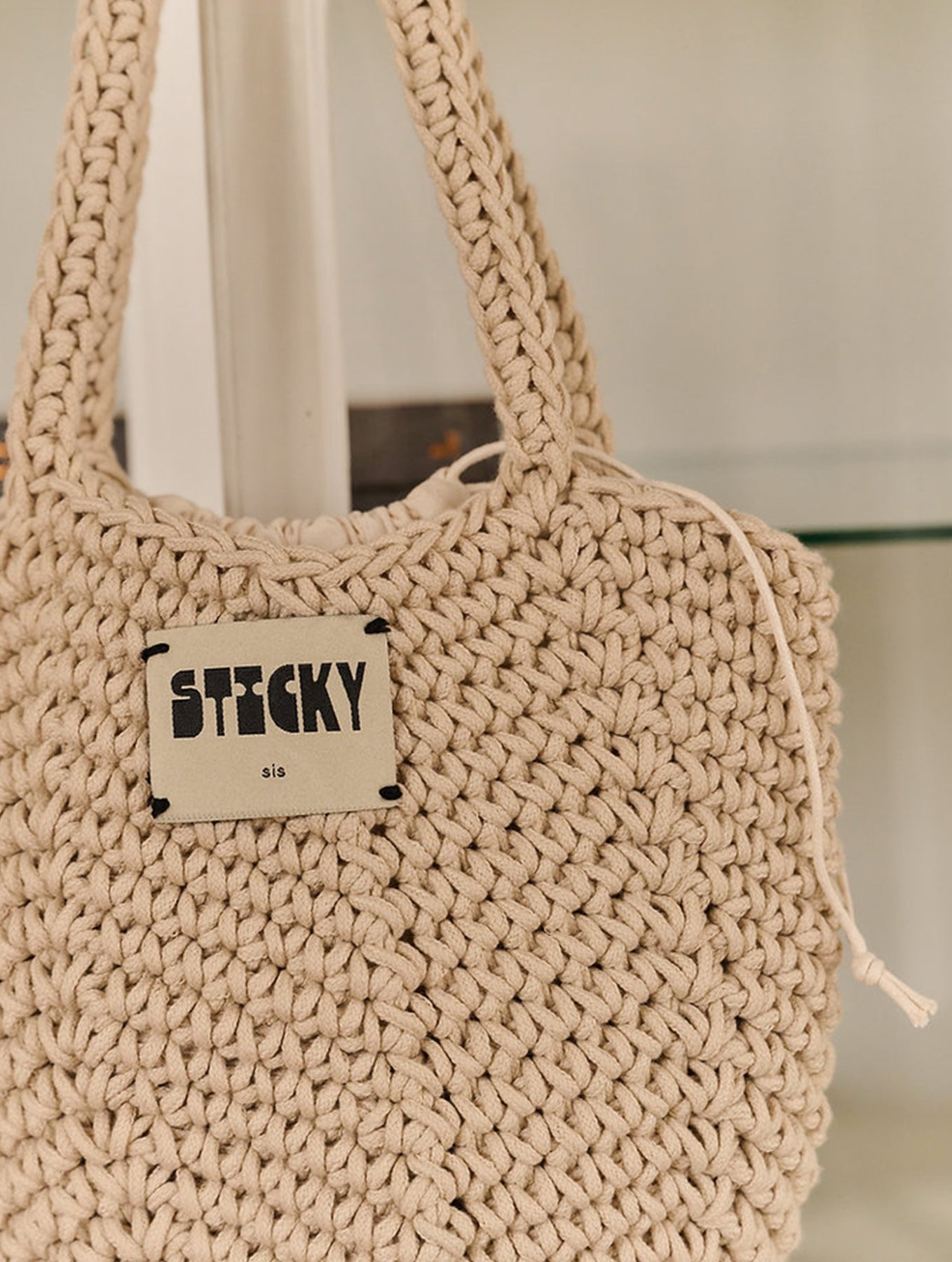 Crochet Bag - Bone