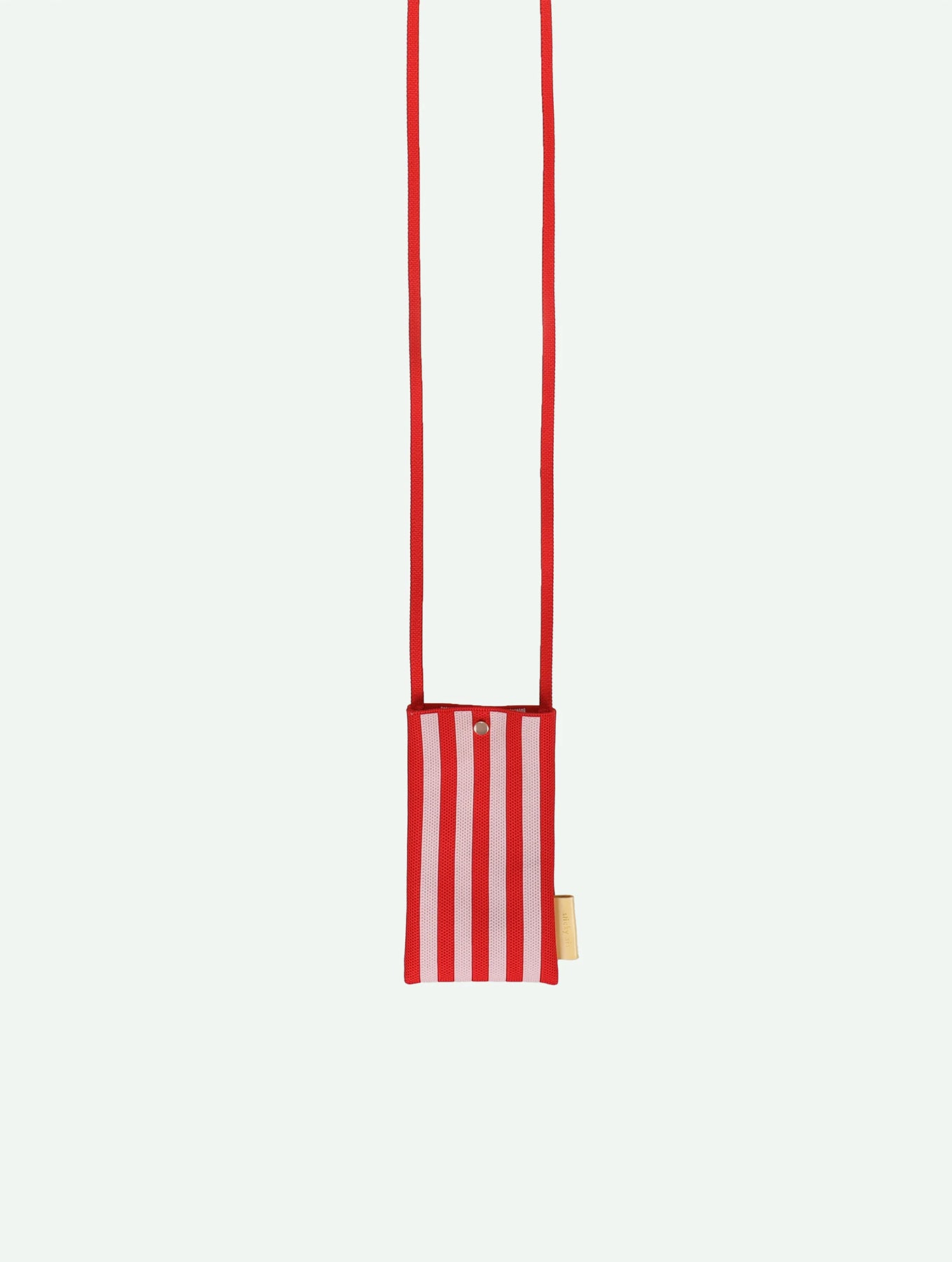 Handytasche - Knitted Stripes | Cérise + Ballet