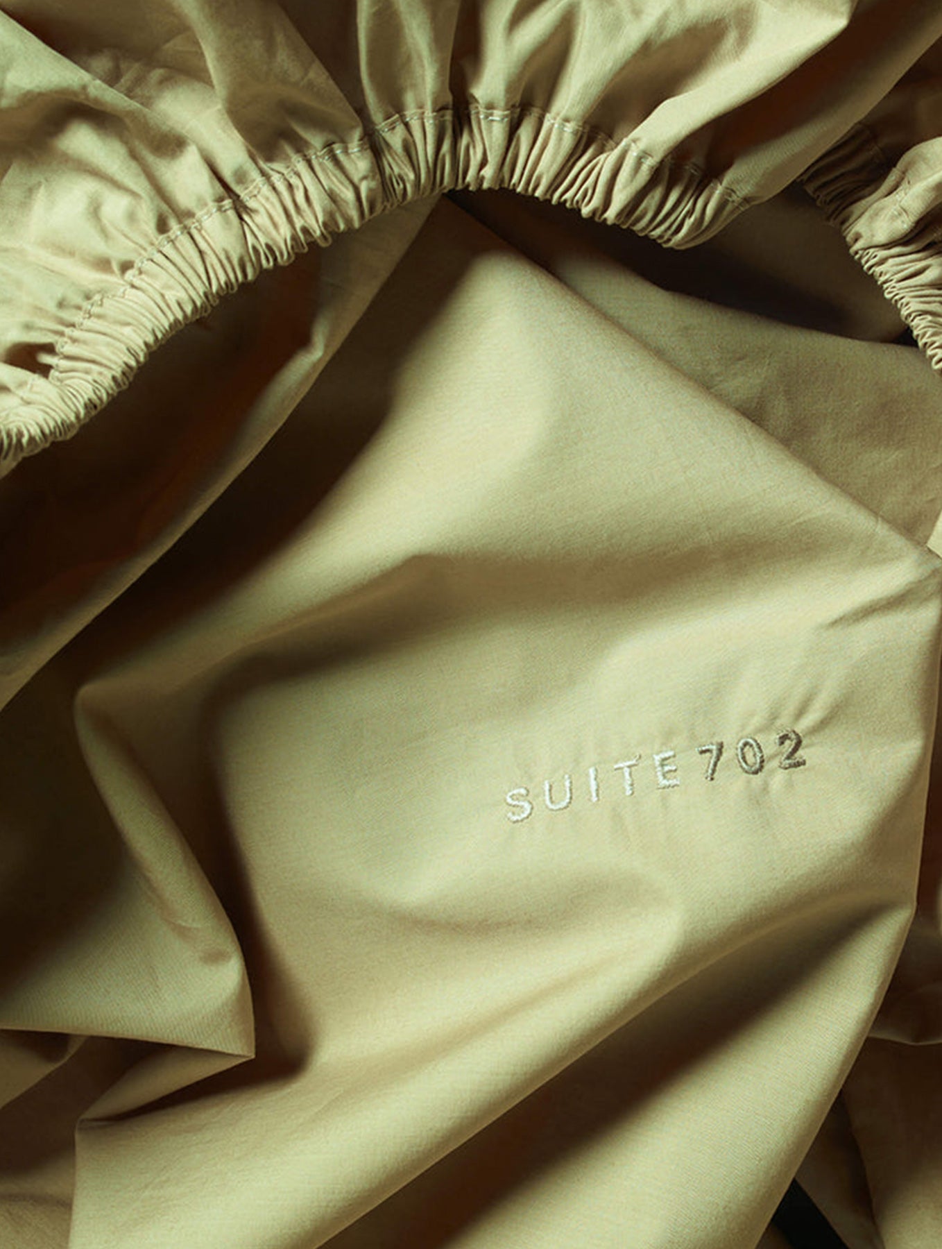 Spannbettlaken Baumwolle - Pistachio