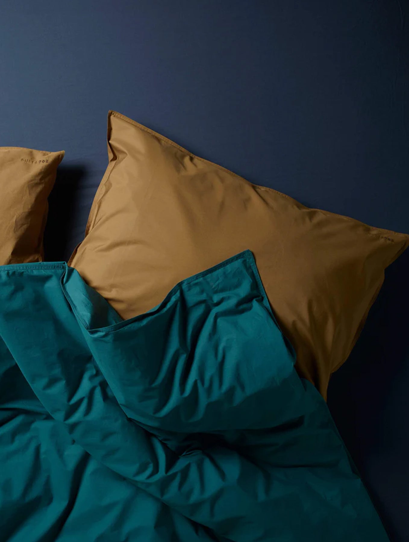 Spannbettlaken Baumwolle - Navy Blue