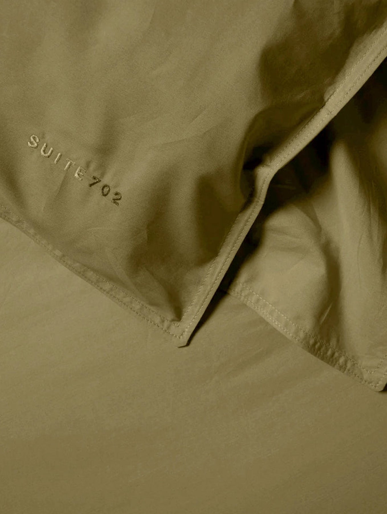 Bettbezug Baumwolle - Olive Green