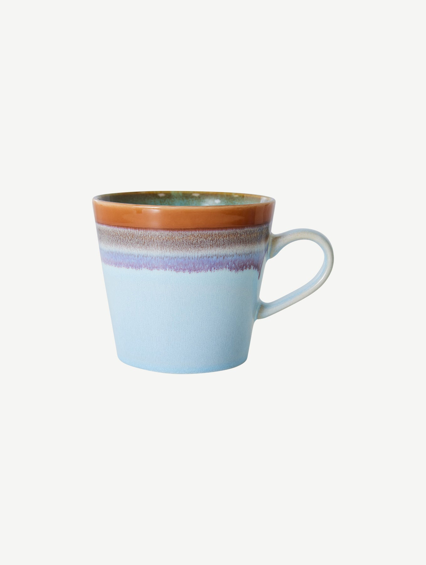 Cappuccino Tasse 70's - Keramik