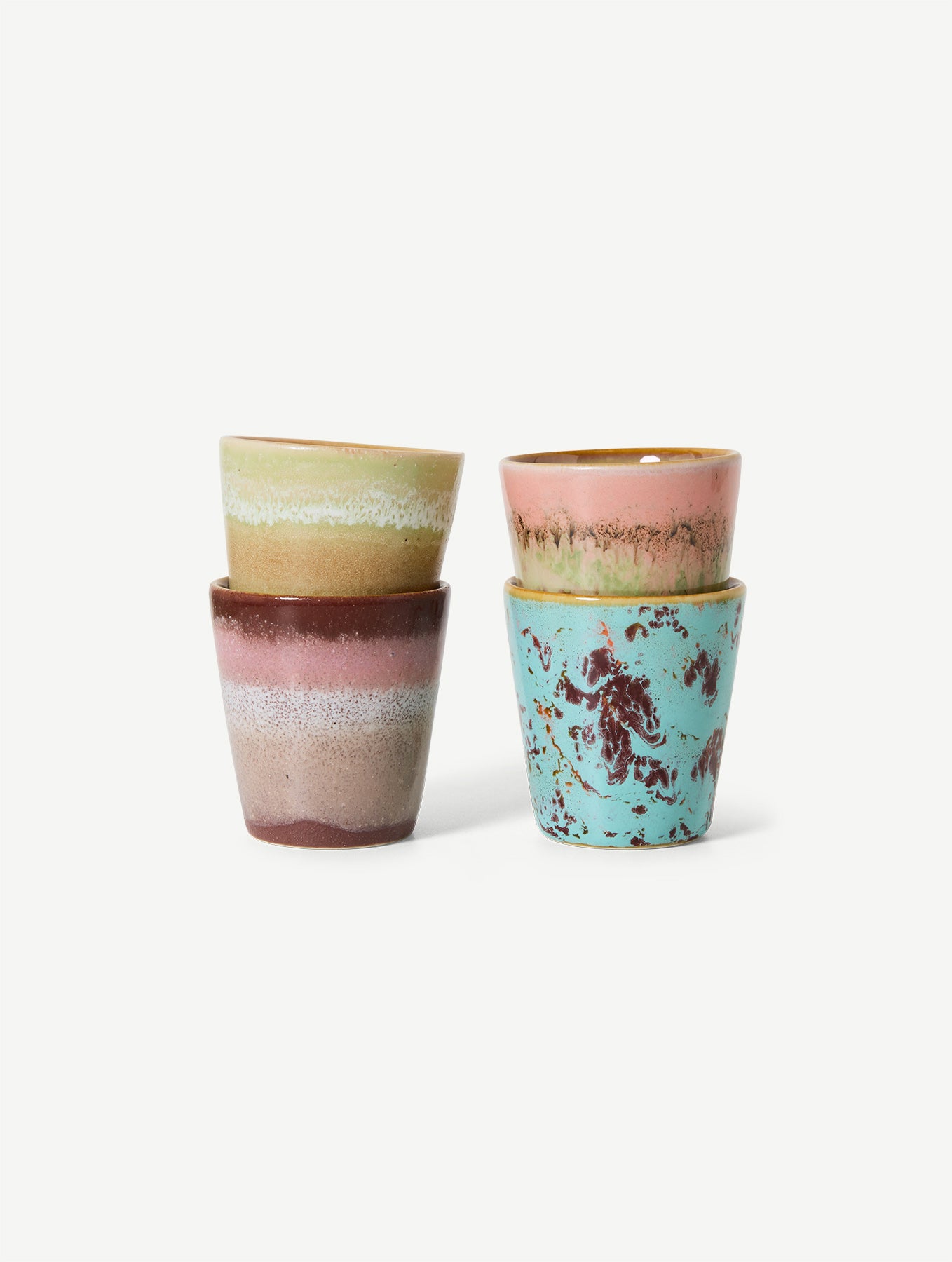 Ristretto Becher 70's - Keramik - Serie "Futurism"