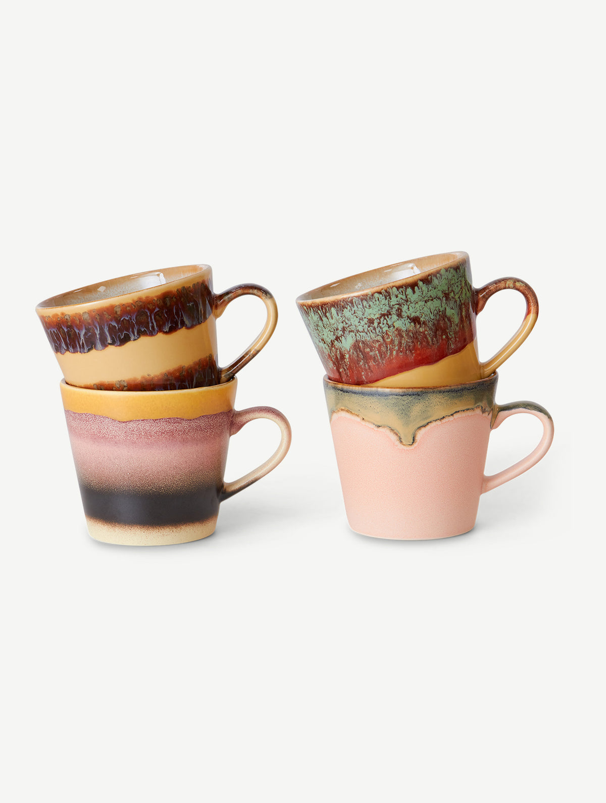Cappuccino Tasse 70s - Keramik | Serie "Vista"
