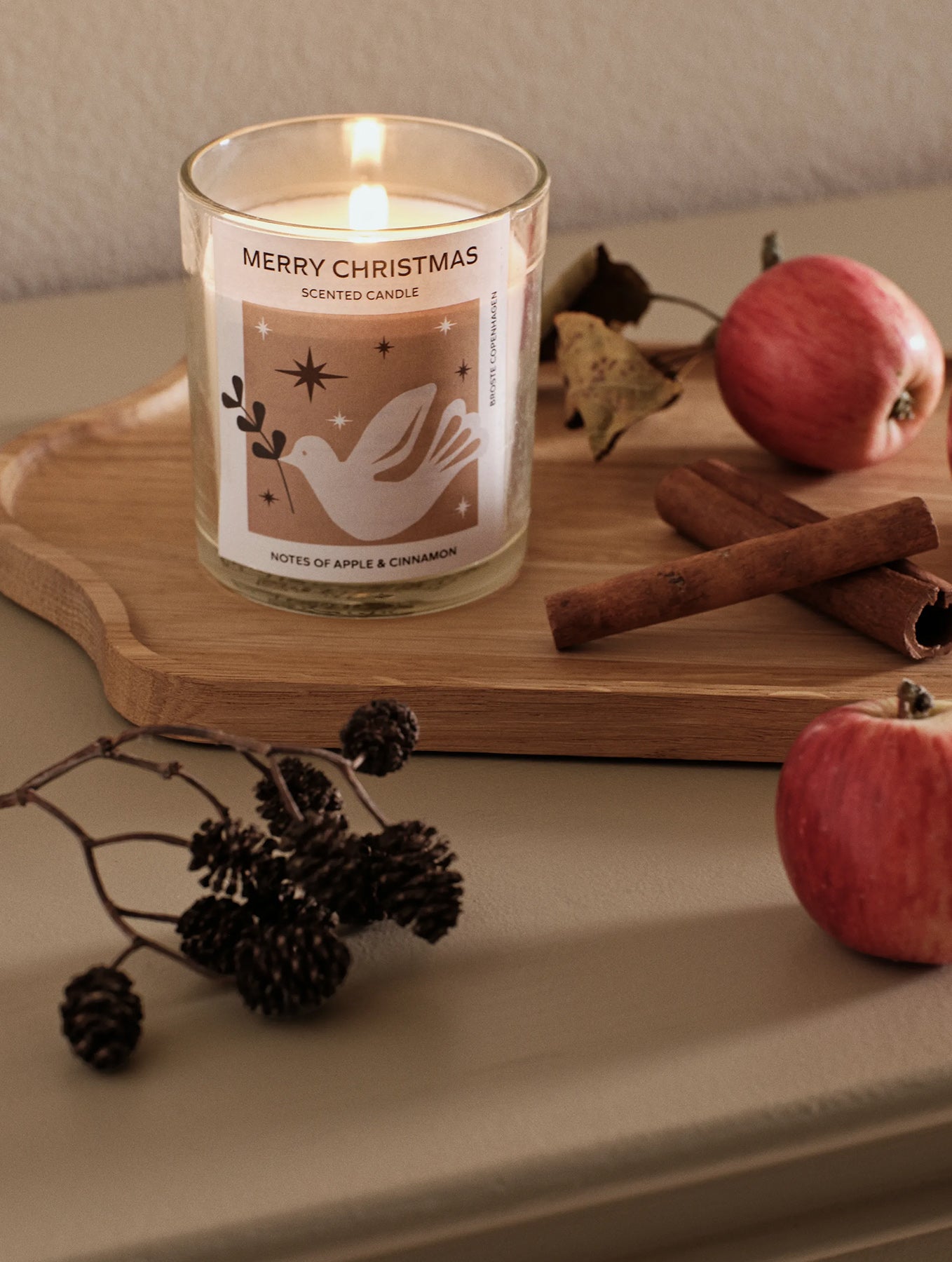 Duftkerze "Merry Christmas"