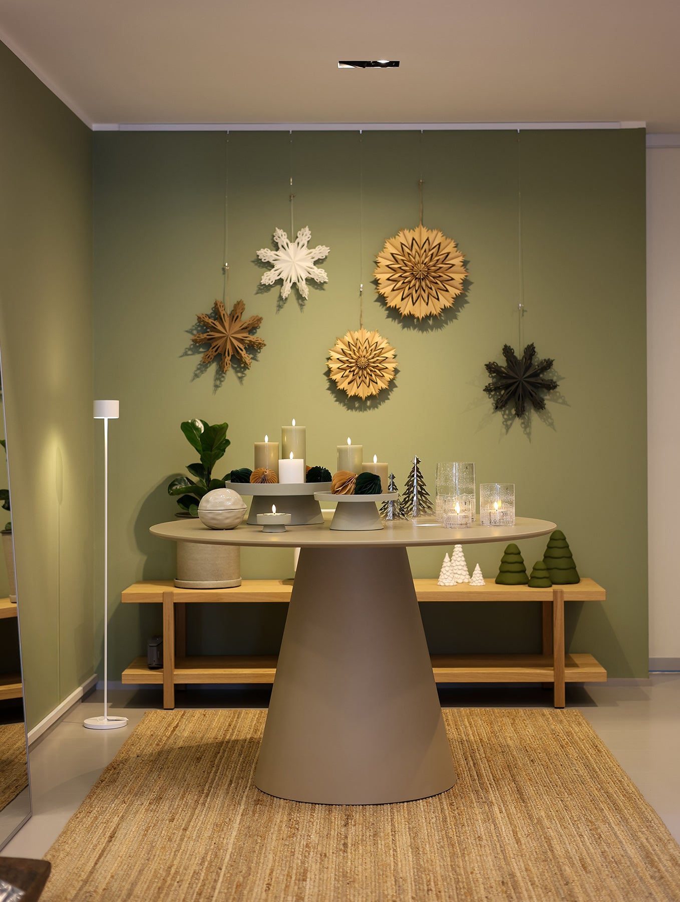 "Snowflake" Weihnachtsstern - M