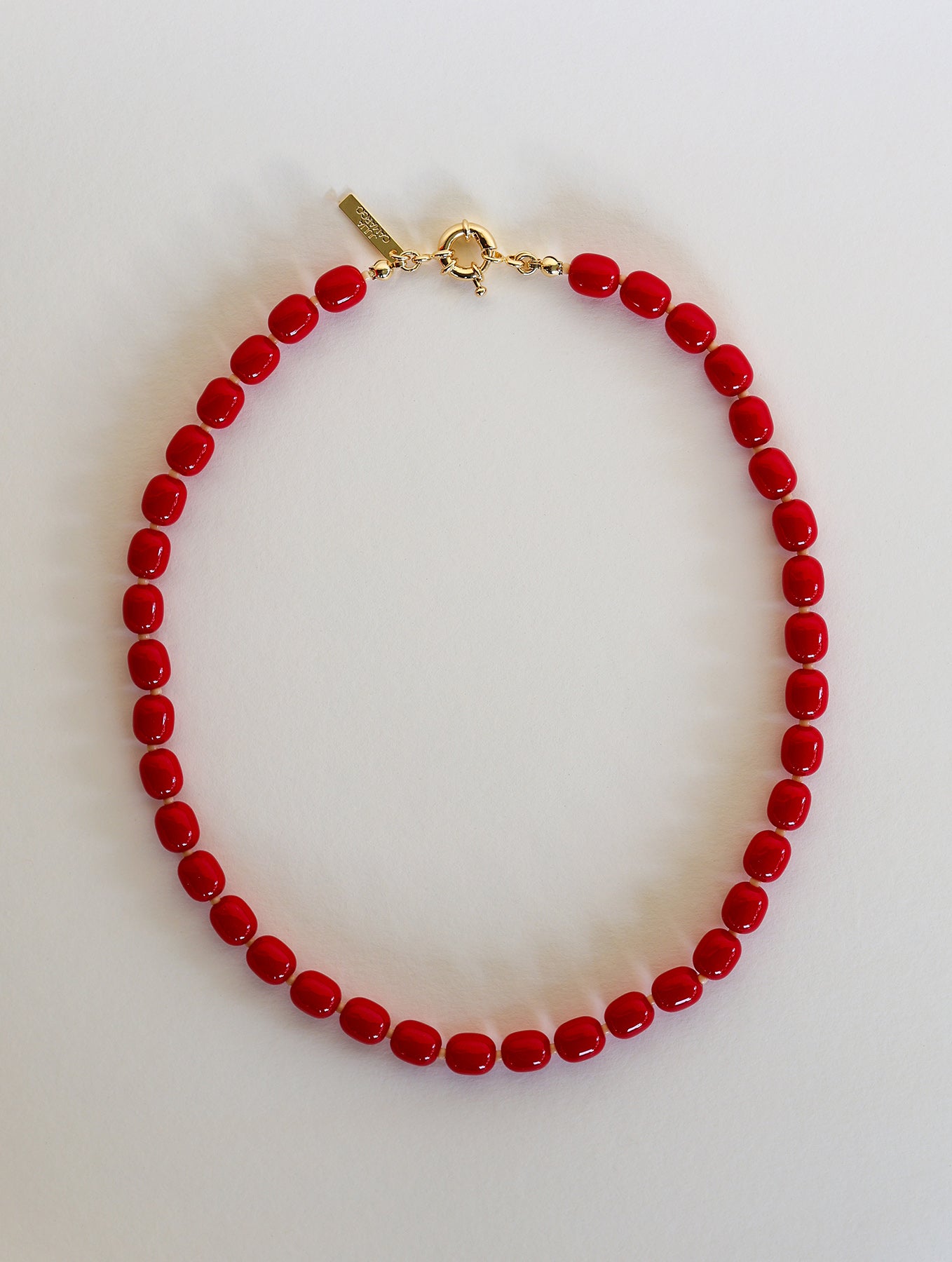 Necklace "Cora" - Red