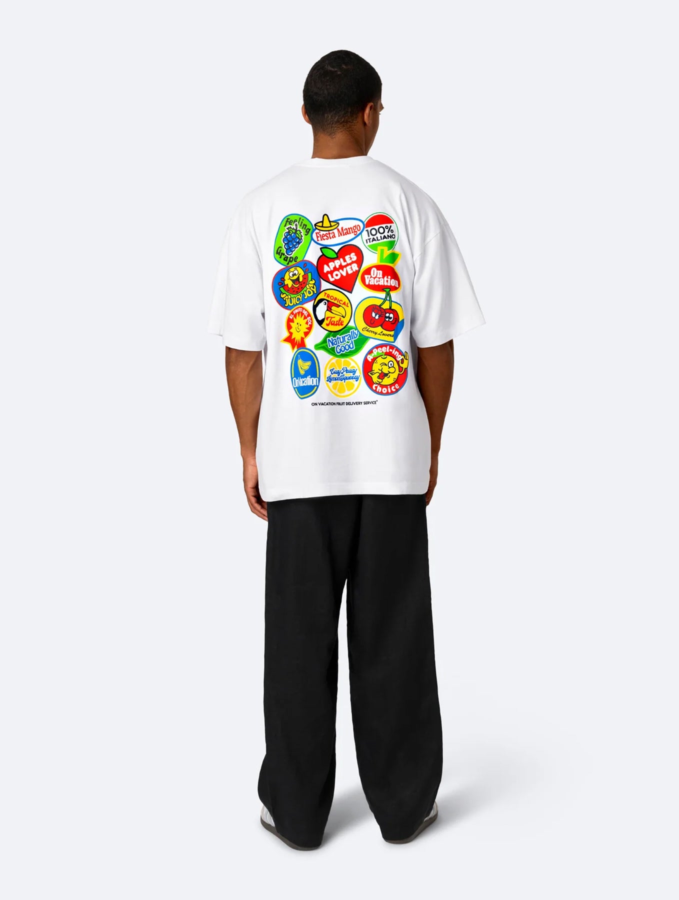Fruit Stickers T-Shirt - 100% Organic cotton