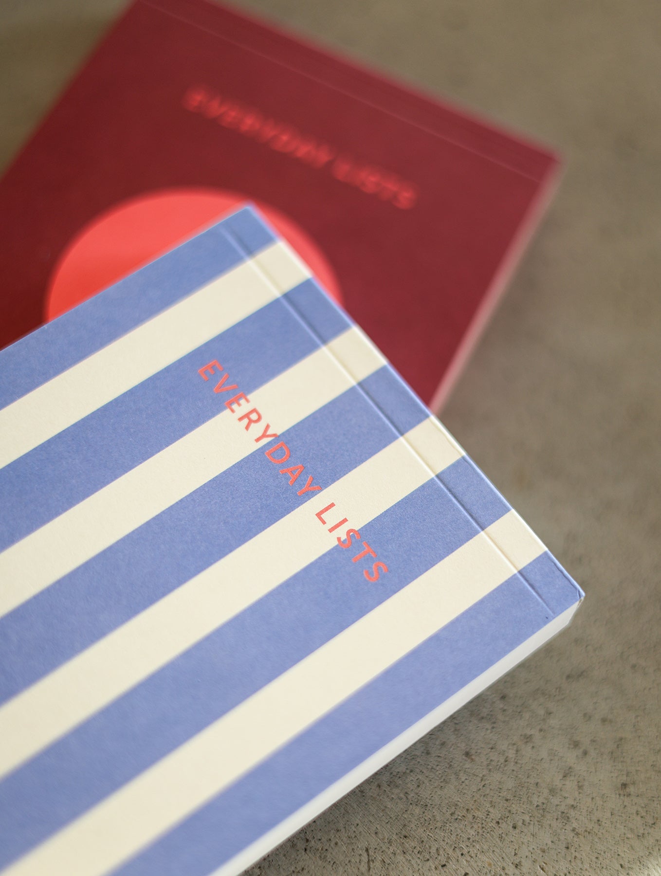 Notizblock - "Stripes Blue" - Liniert