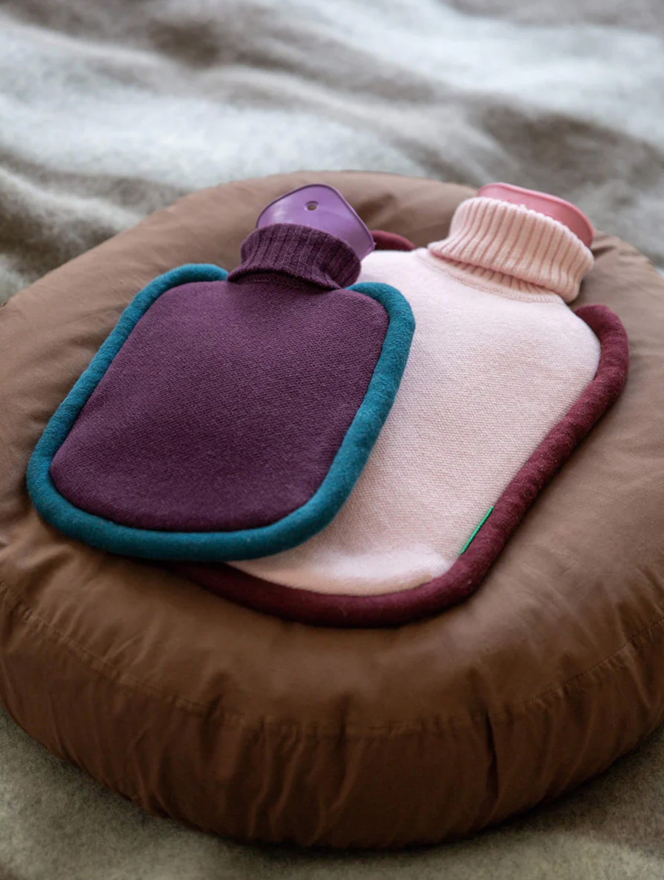 Bumper Mini-Wärmflasche - Aubergine