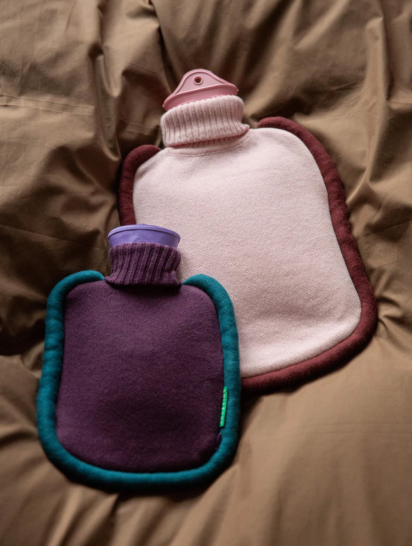 Bumper Mini-Wärmflasche - Aubergine