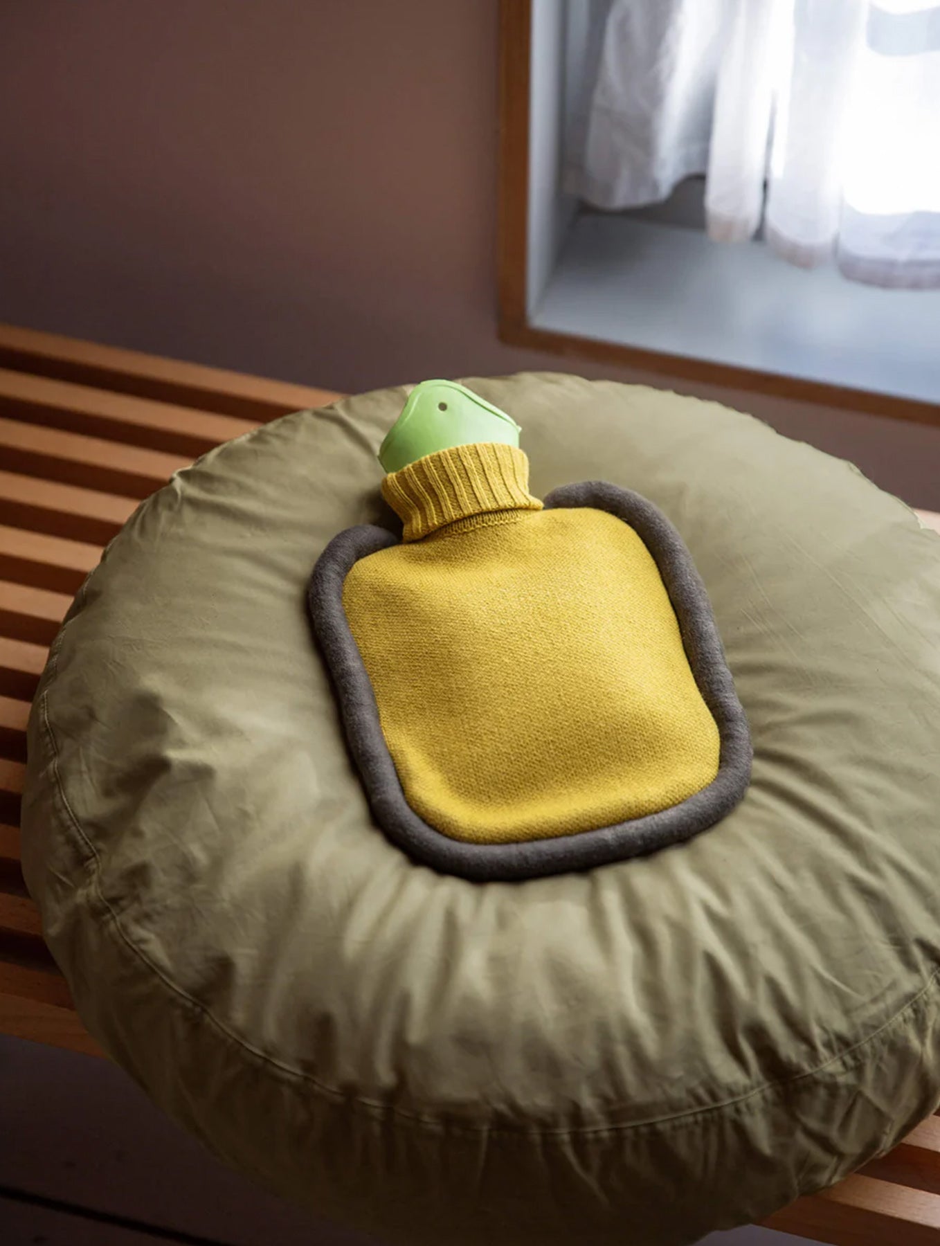 Bumper Mini-Wärmflasche - Mustard