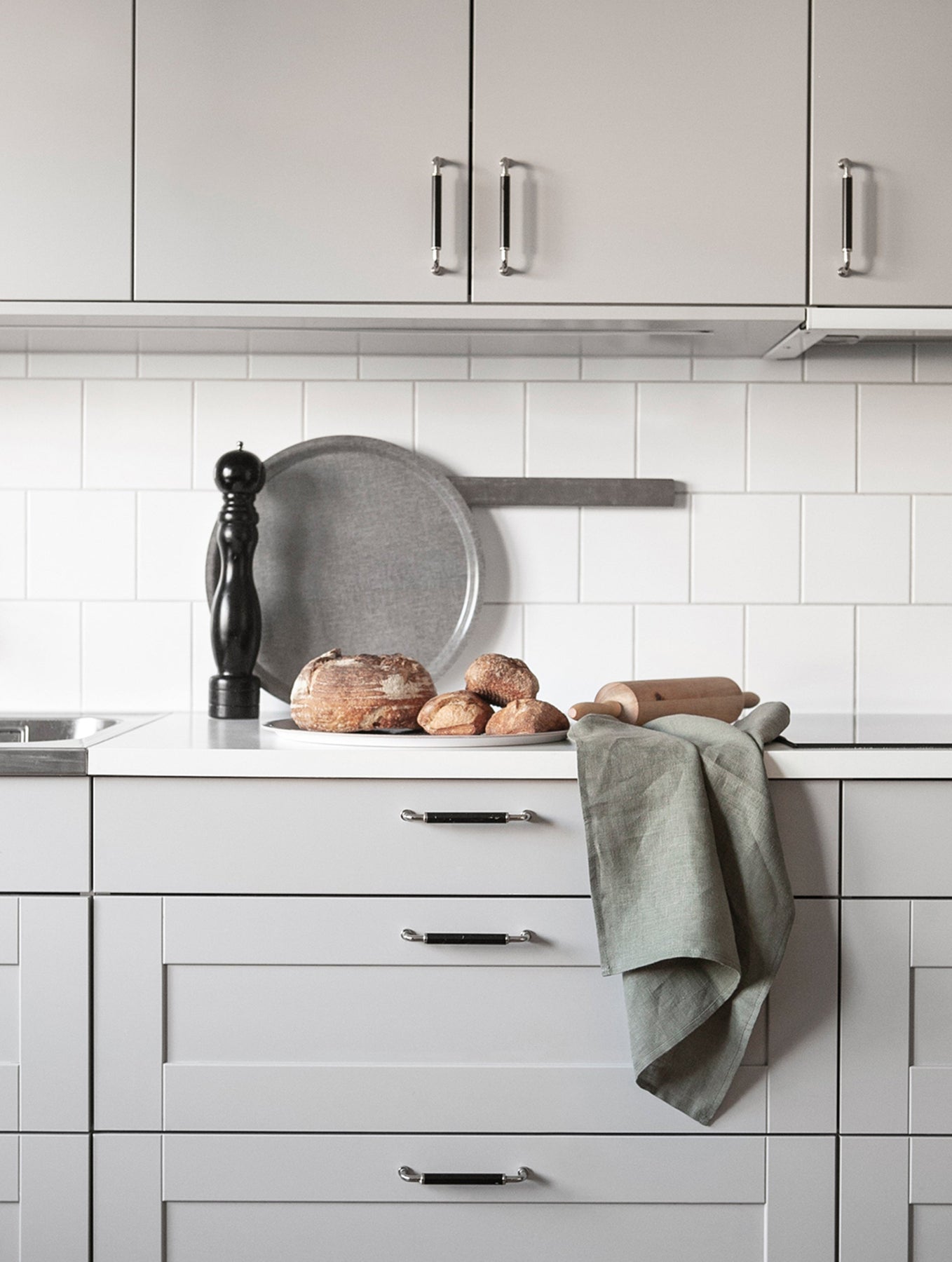 Geschirrtuch aus Leinen Linebacken