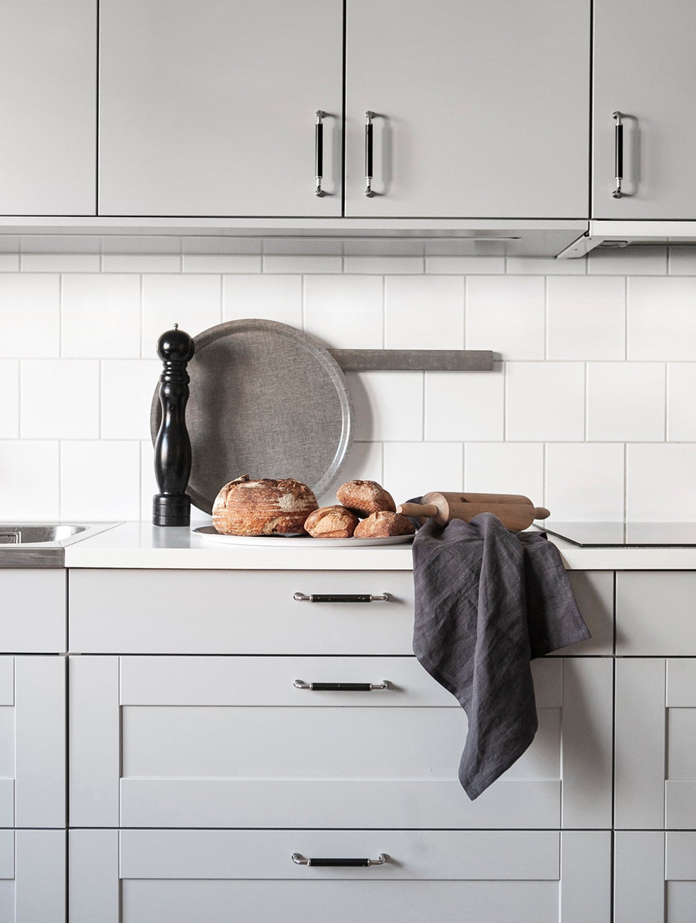 Geschirrtuch aus Leinen "Linebacken"