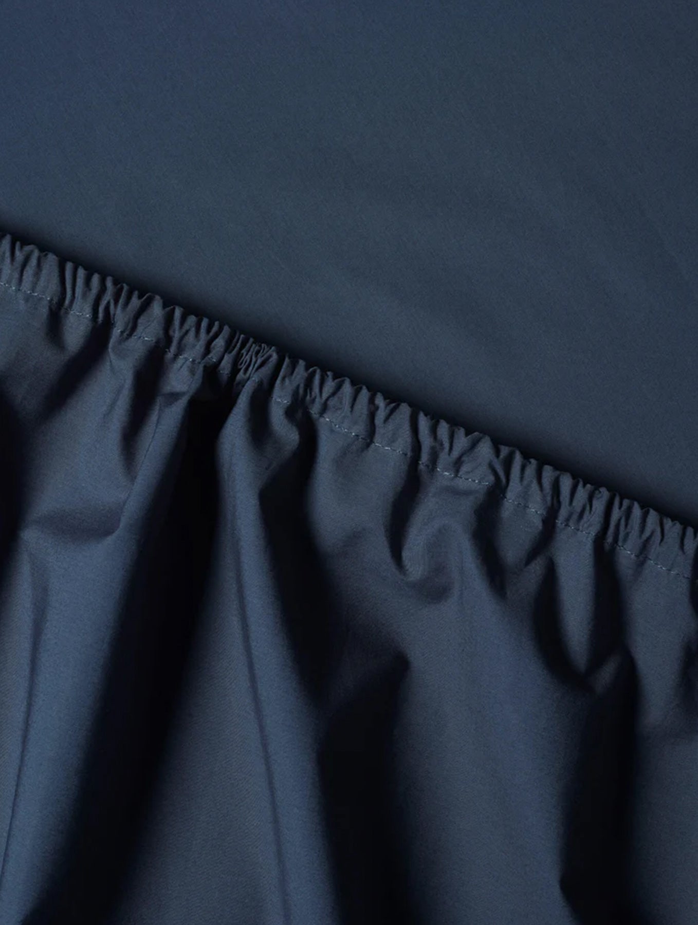Spannbettlaken Baumwolle - Navy Blue