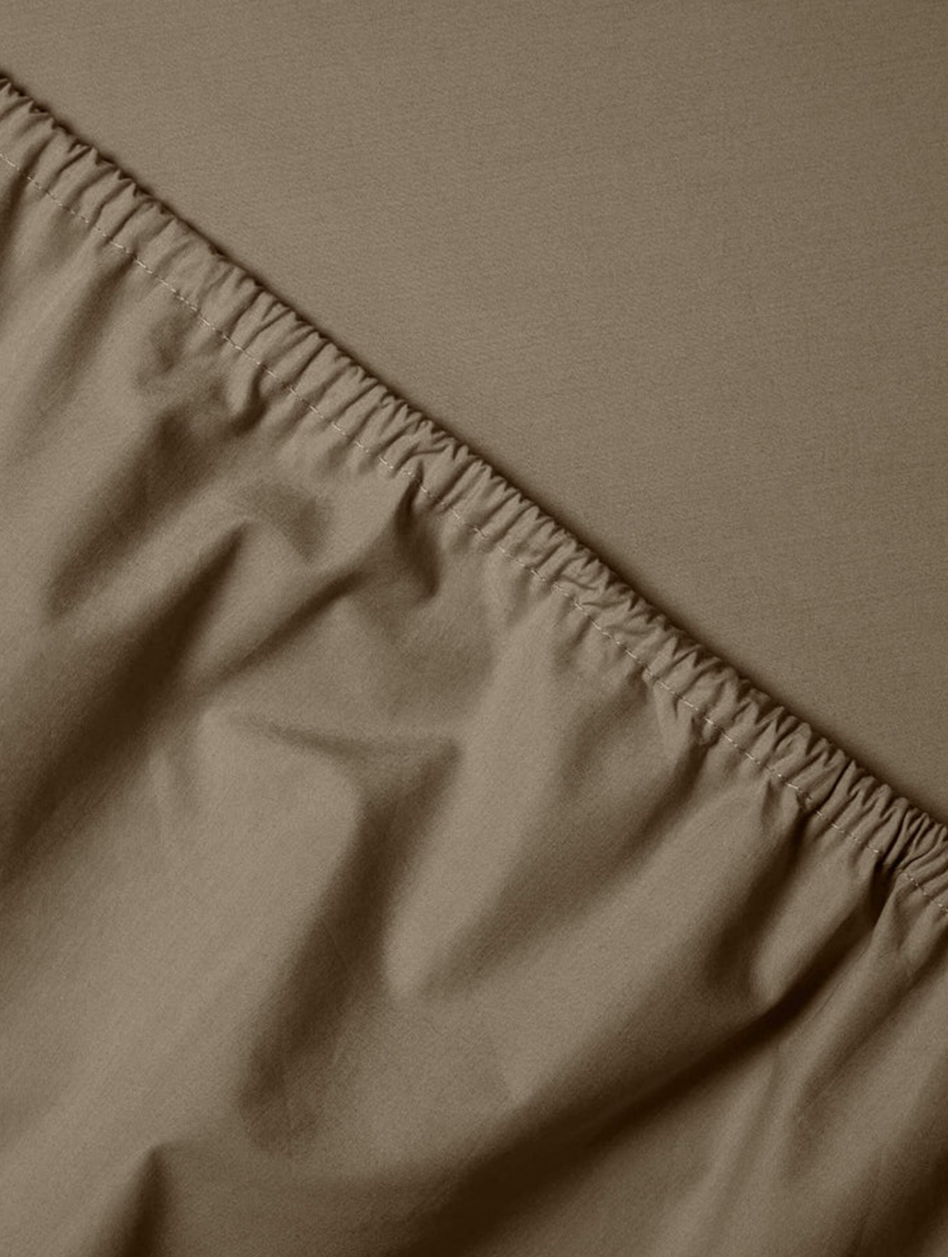 Spannbettlaken Baumwolle - Smokey