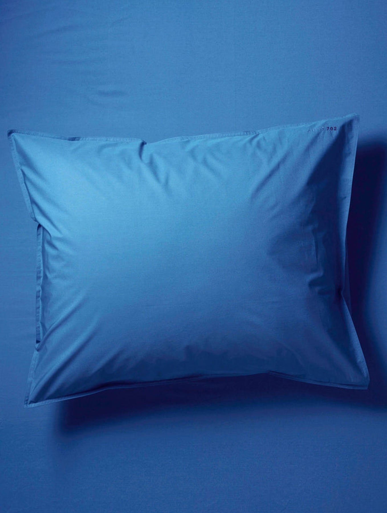 Kissenbezug Baumwolle - Cobalt Blue