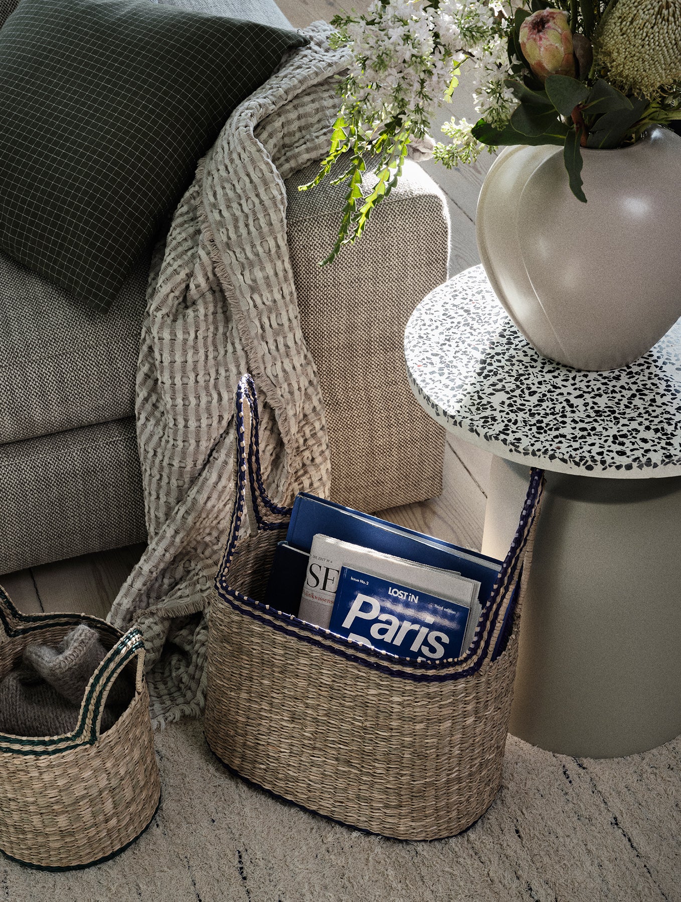 "Lykke" Korb - 2er-Set