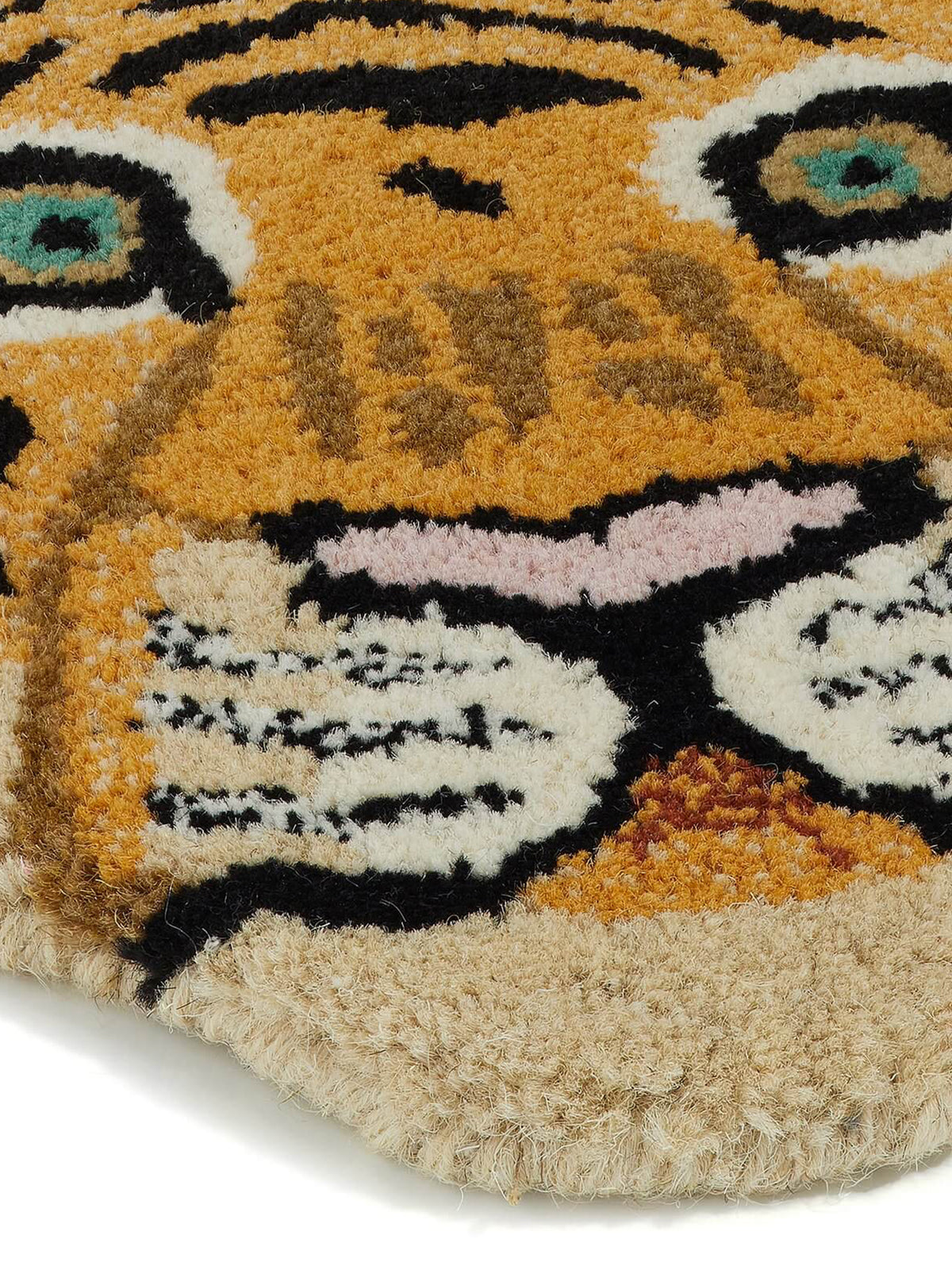 Wollteppich "Tapis Amis" - Tierköpfe