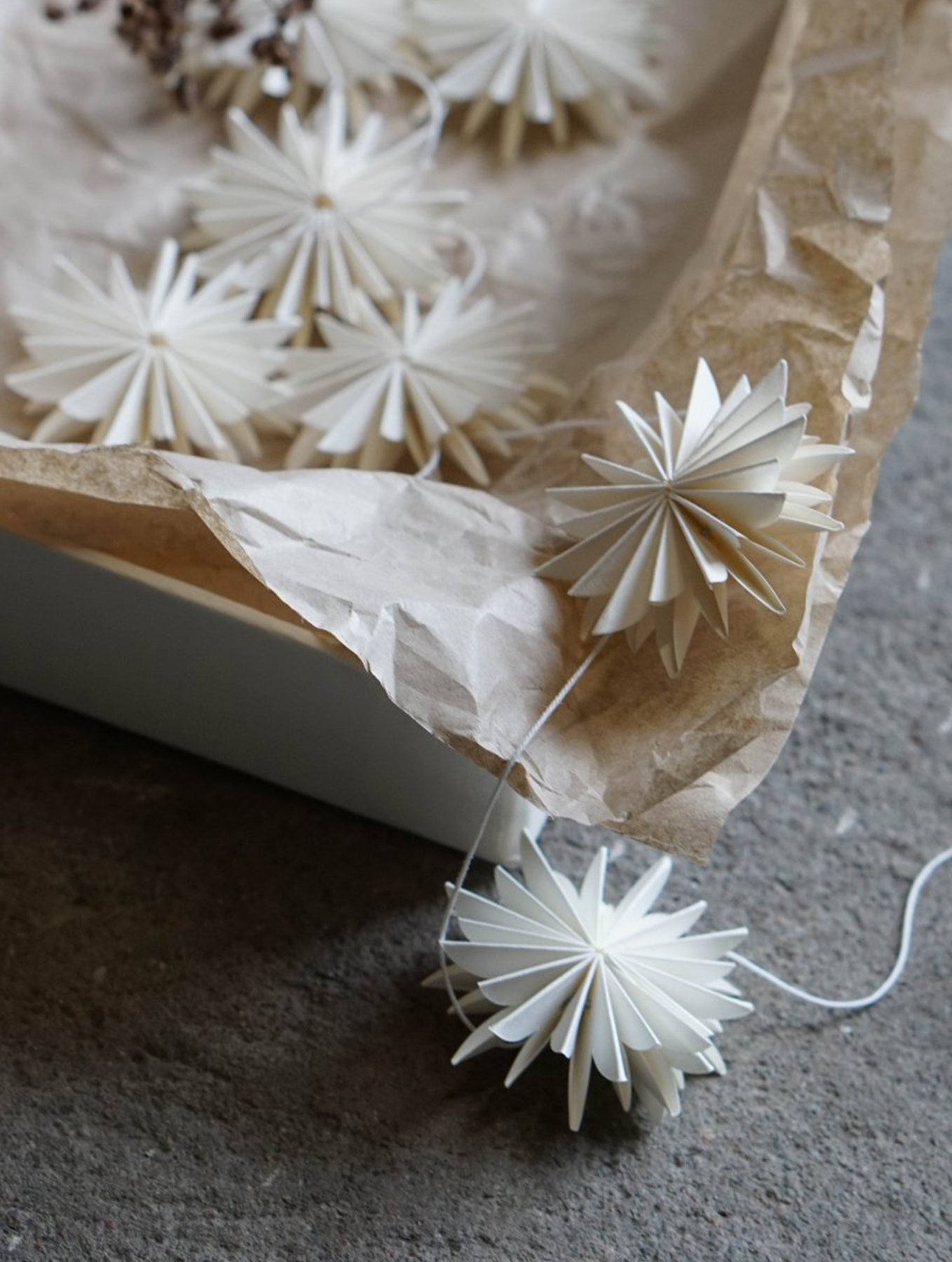 Papiergirlande "Flake"