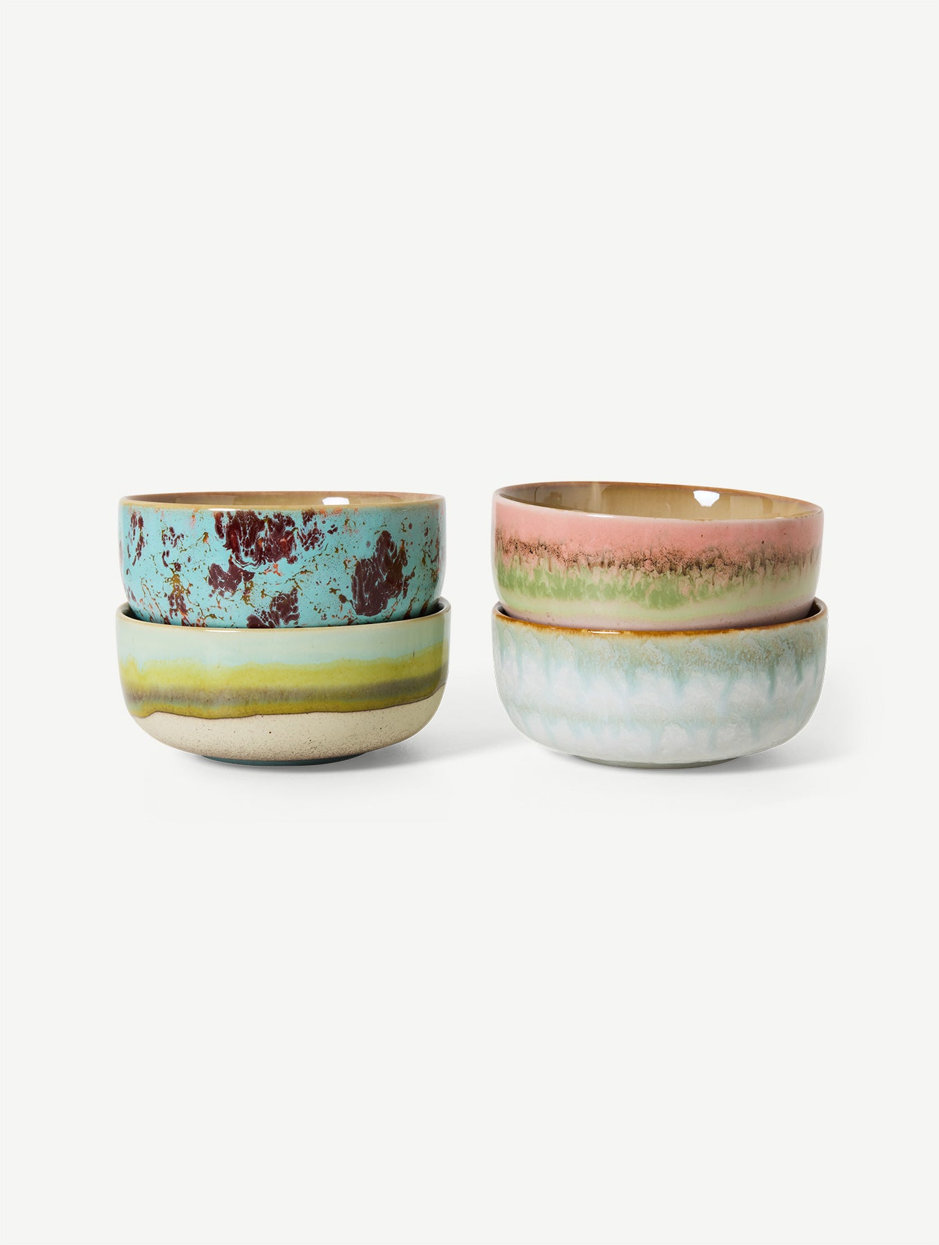 Dessert Bowl 70's - Keramik | Serie "Impression"