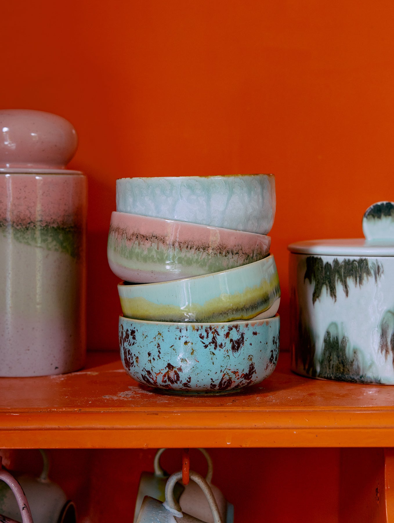 Dessert Bowl 70's - Keramik | Serie "Impression"