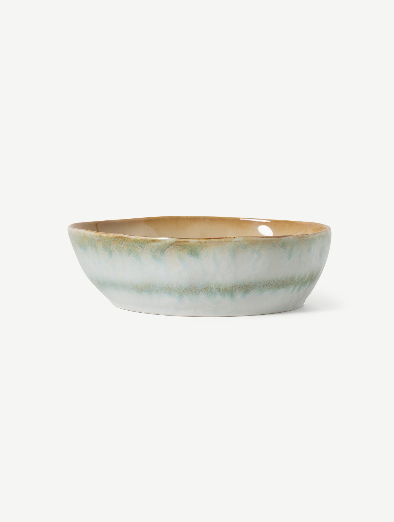 Pasta Bowl 70's - Keramik - "Petal"