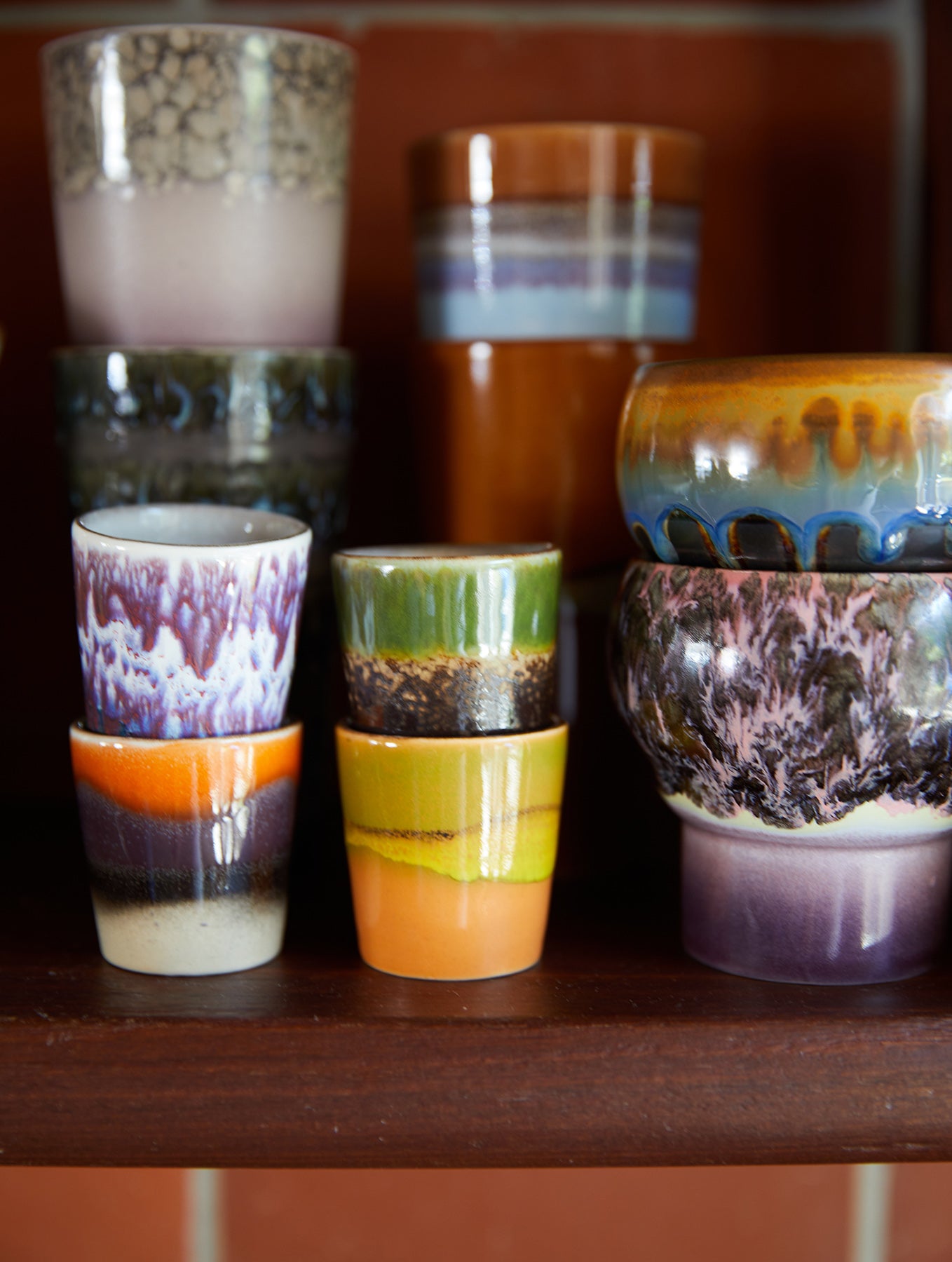 Eierbecher 70's - Keramik - Serie "Island"