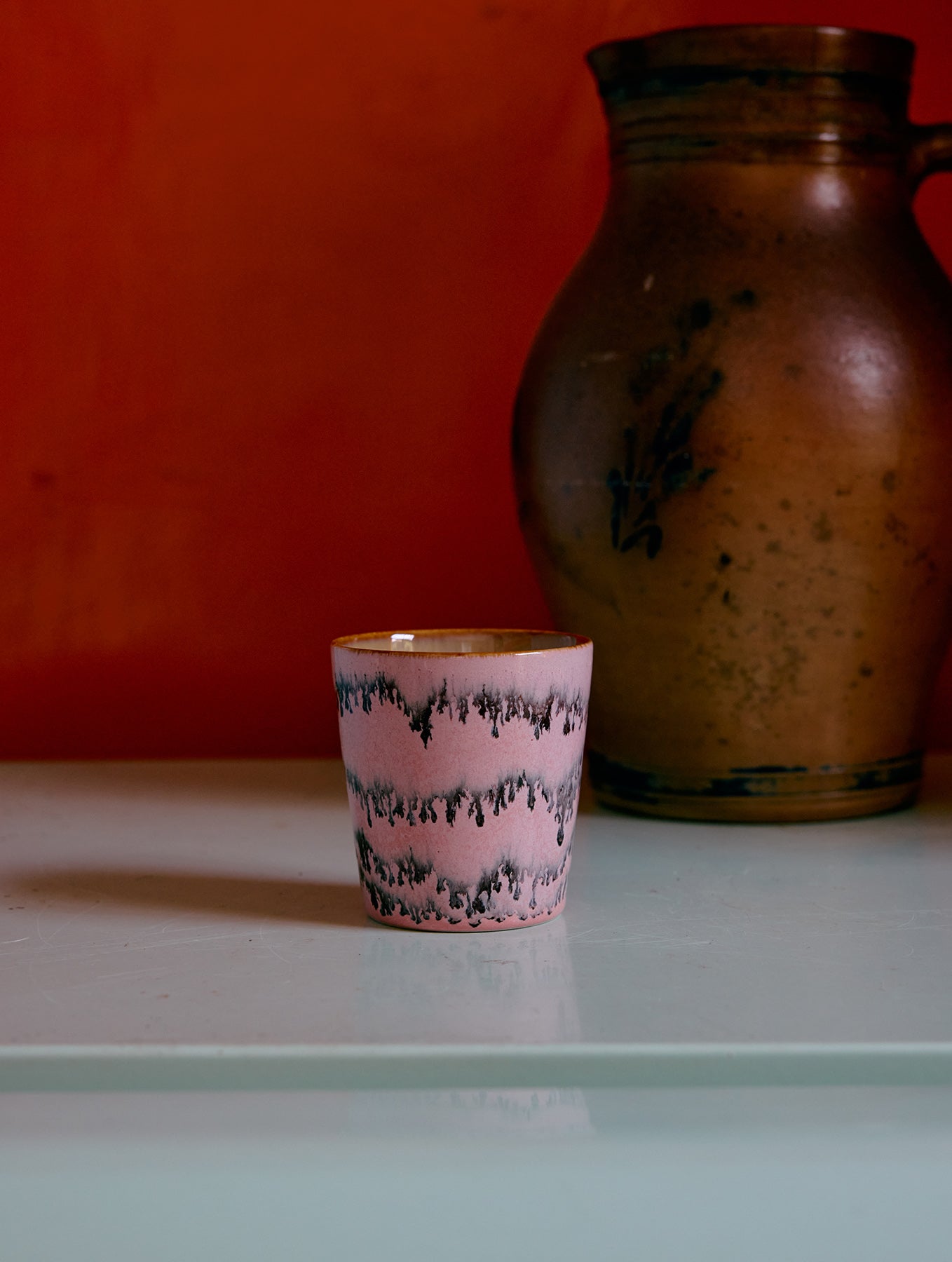 Kaffeebecher 70's - Keramik - Serie "Pop Art"