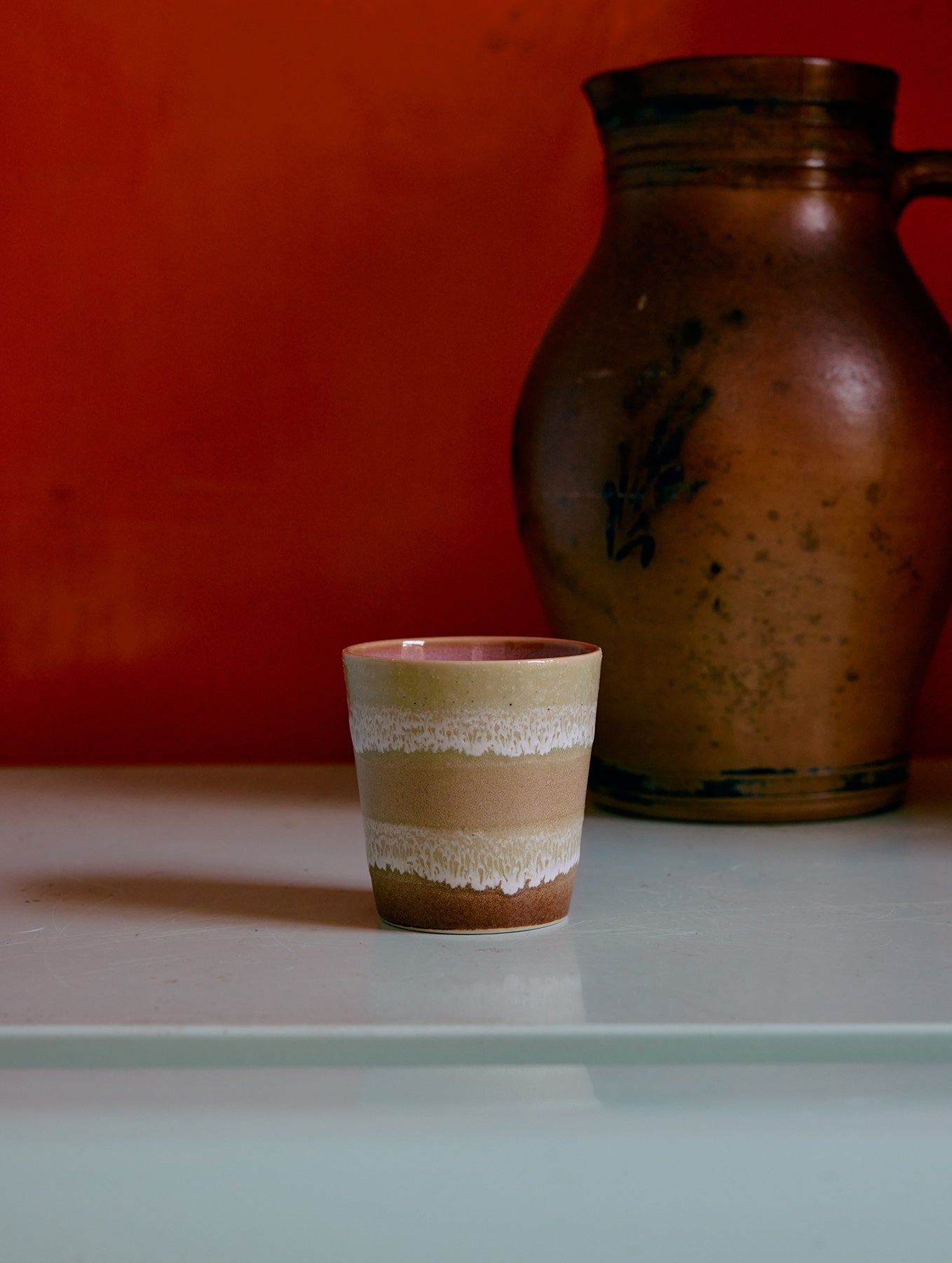 Kaffeebecher 70's - Keramik - Serie "Surreal"