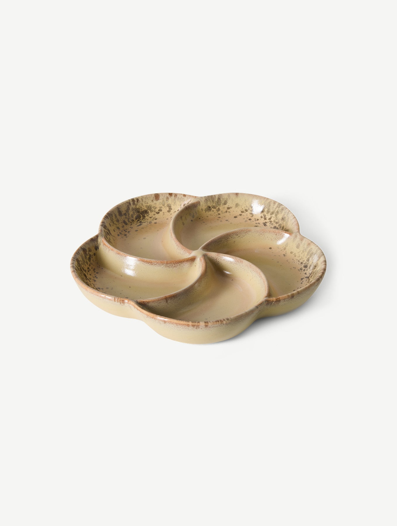 Snack-Tablett 70s - Keramik - "Grit"