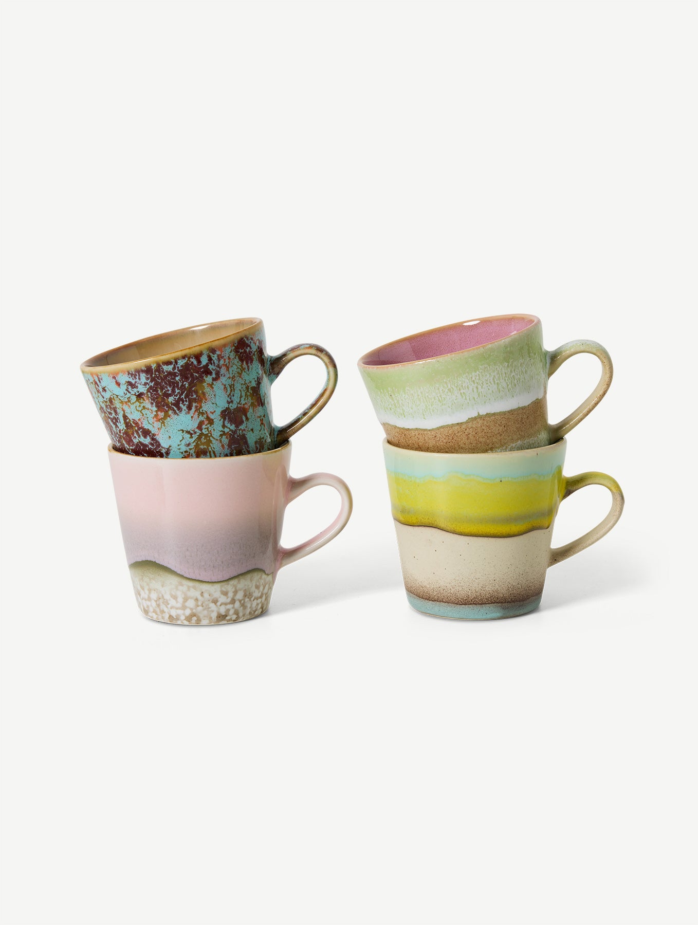 Americano Tasse 70's - Keramik | Serie "Rococo"